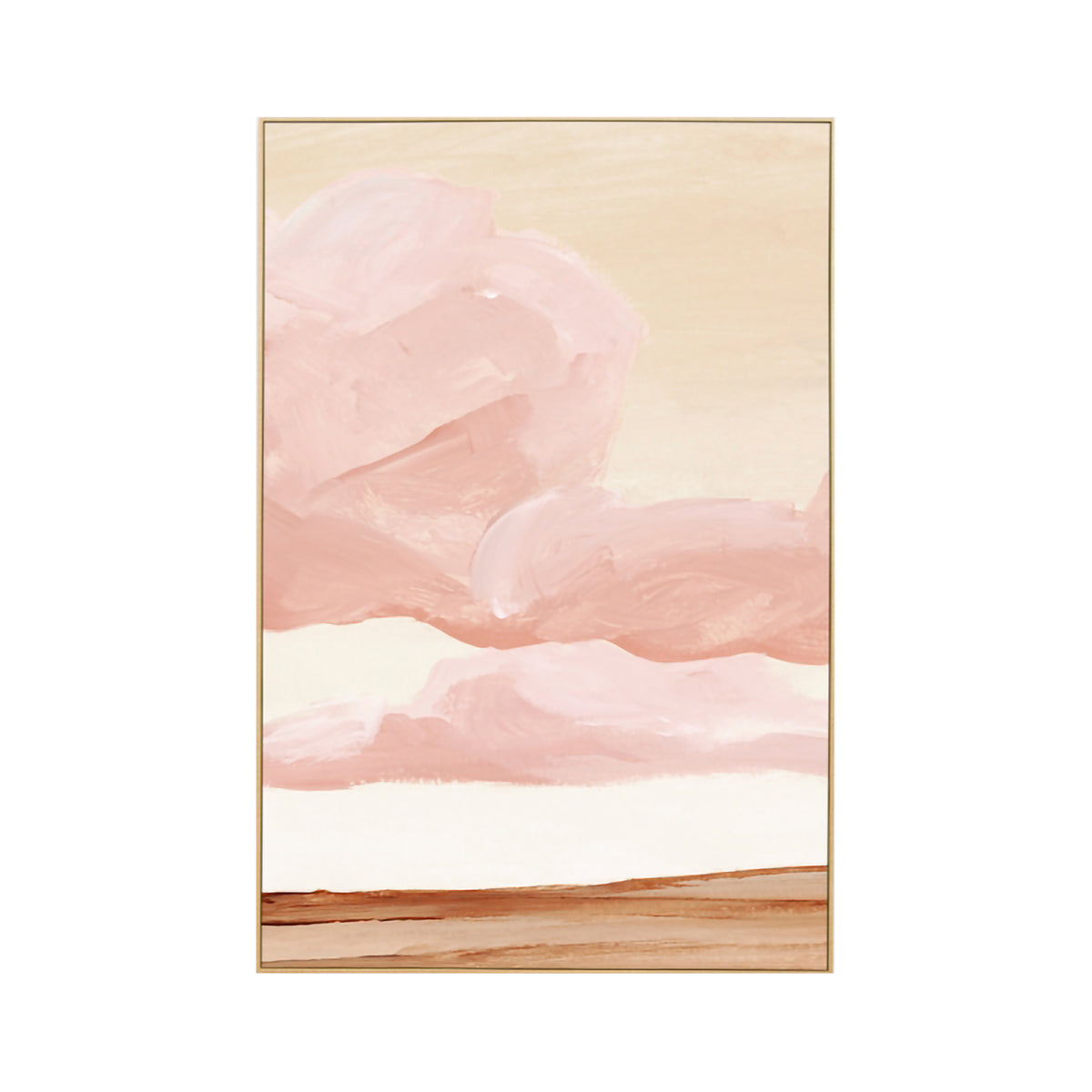 Desert Clouds Dusk 1 - Stunning Landscape Wall Art Print for Home & Office Decor | Perfect for Living Room, Bedroom & Office Spaces