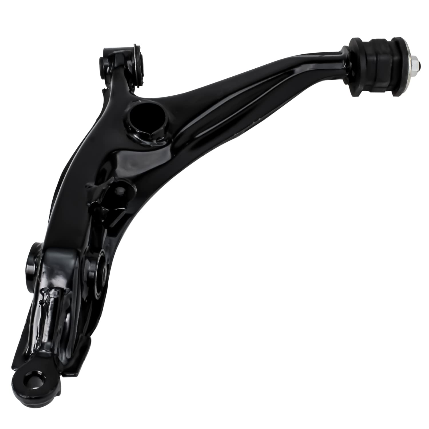 Detroit Axle Front Left Lower Control Arm Assembly for 96-00 Honda Civic - Driver Side Replacement Part | Fits 1996 1997 1998 1999 2000 Models | Durable Suspension Component for Smooth Ride & Handling