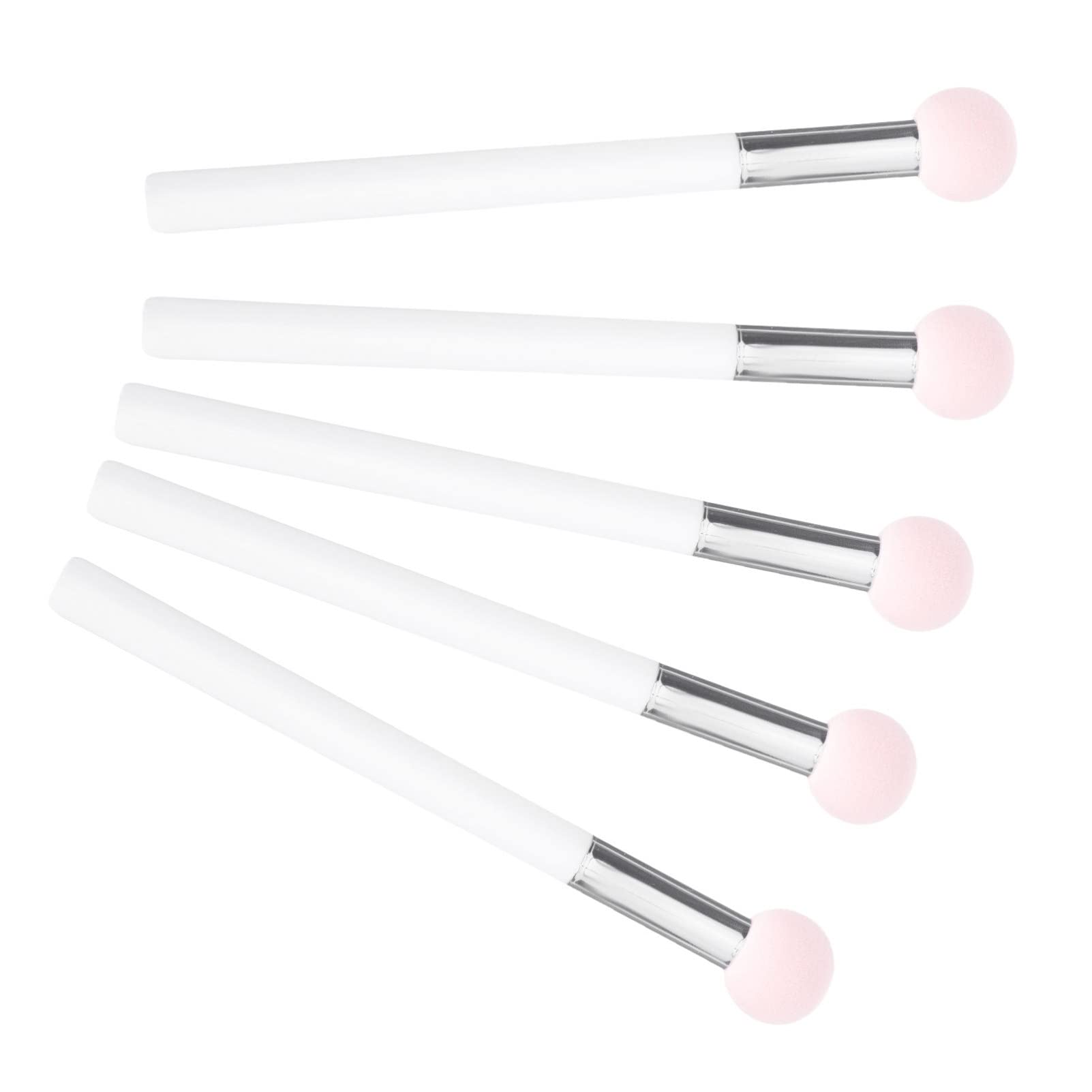 5-Piece Professional Makeup Sponge Set - Eyeshadow Blending & Concealer Sponge Applicators for Flawless Makeup | Perfect for Glitter Eyeshadow, Daily Use & Travel
