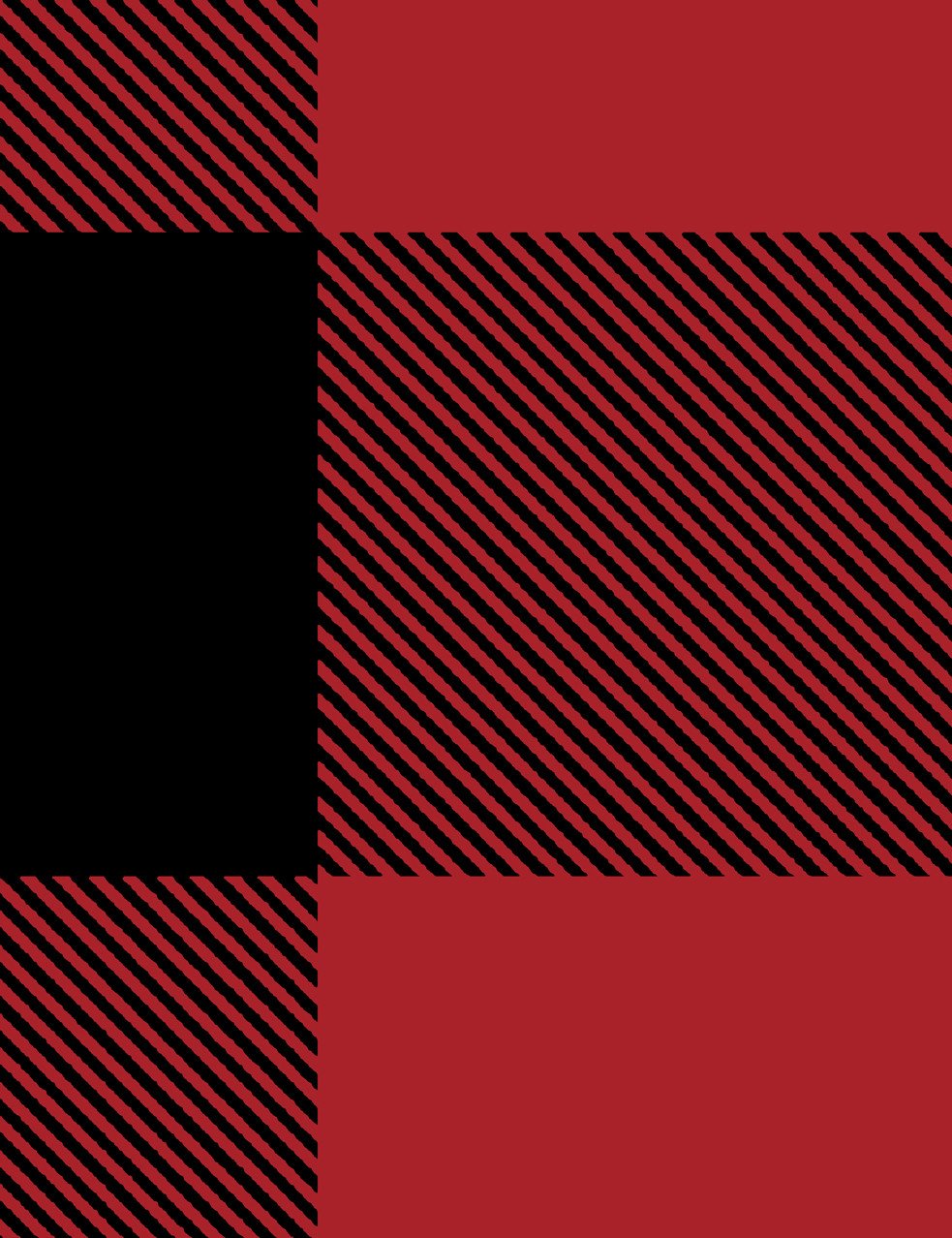Wallshoppe Lumberjack 'Check Baby Check' Wallpaper - Perfect for Nursery, Kids' Room & Playroom Decor