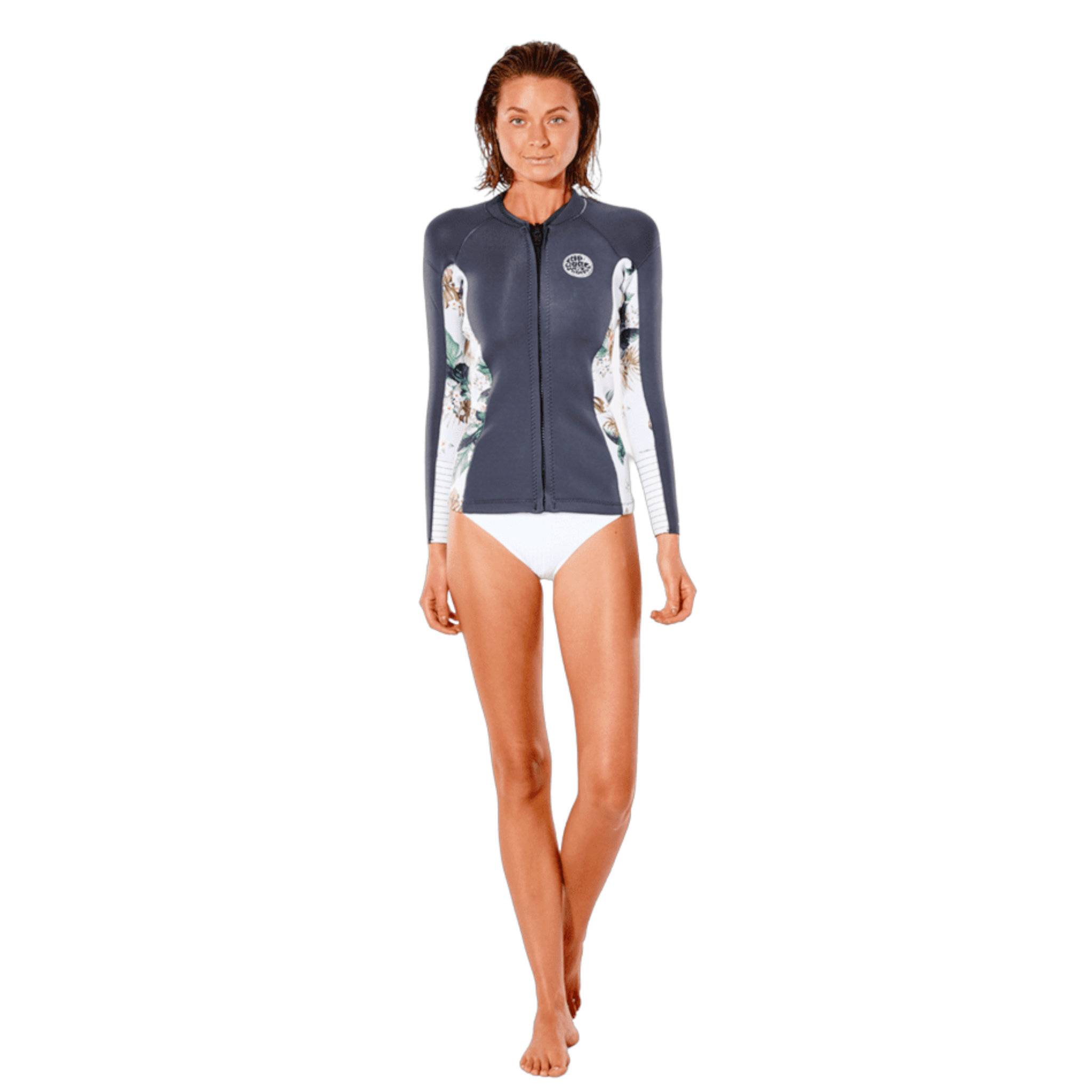 Rip Curl Women's Dawn Patrol Eco-Friendly Long Sleeve Jacket - Waterproof Windbreaker for Surfing, Hiking & Outdoor Adventures