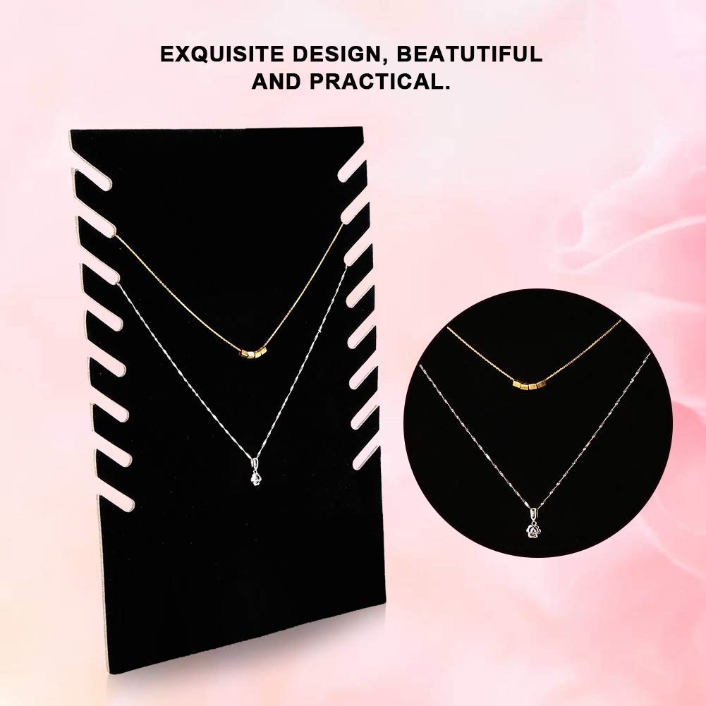 Jewelry Display Stand - Necklace Holder & Hanger Rack for Pendant Chain Organization - Perfect for Craft Shows, Boutique Displays, and Home Jewelry Storage