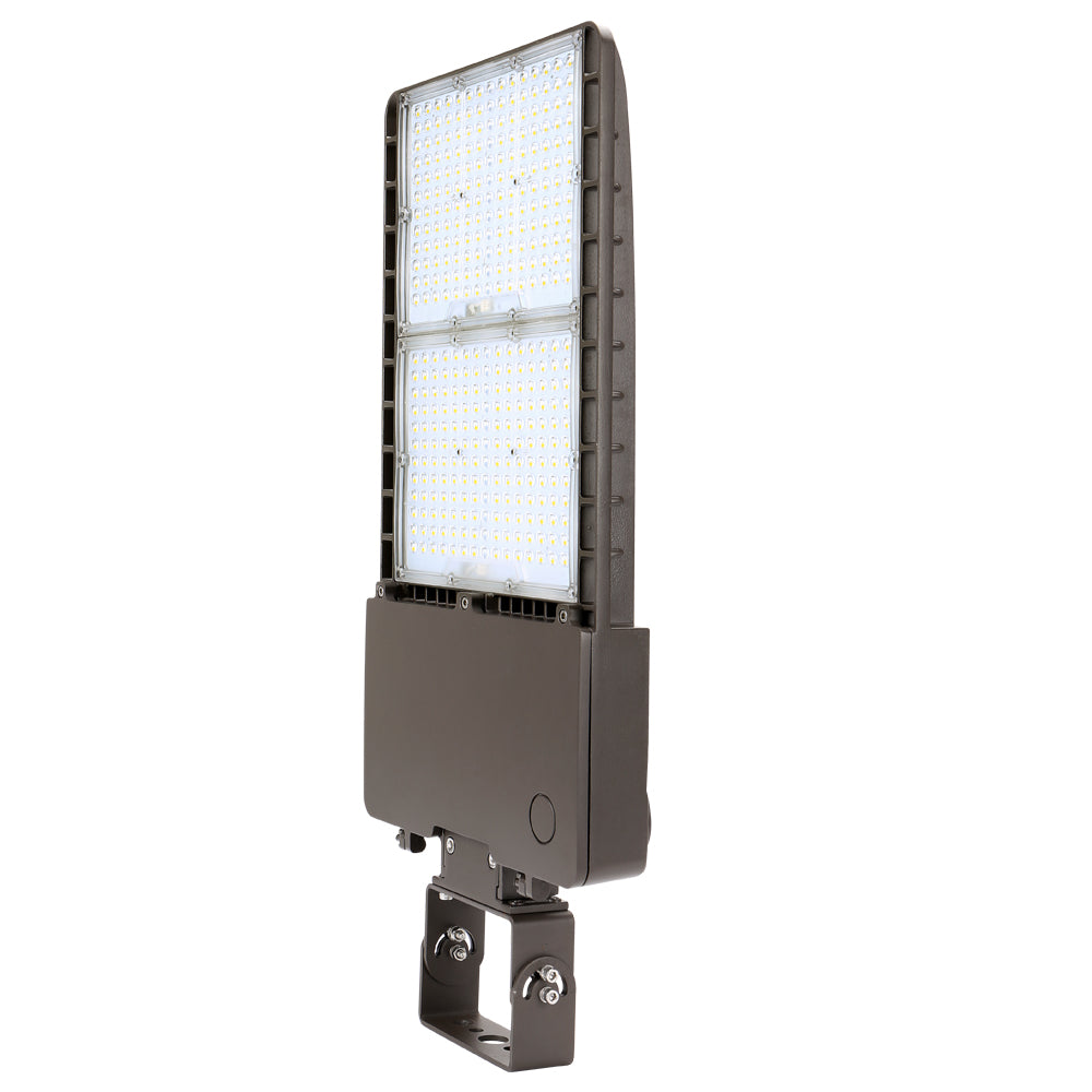 Konlite LED Outdoor Area Light 300W Type V - 40,500 Lumens 4000K Daylight White - 120-277V - Equivalent to 1000W Metal Halide - Perfect for Parking Lots, Warehouses & Industrial Lighting