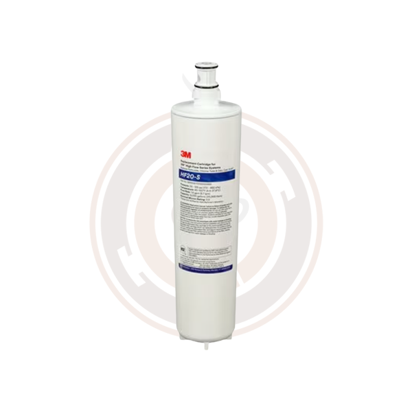 3M™ HF20 S Water Filter Cartridge (5615103) – Replacement for Clean Drinking Water – Perfect for Home, Office, and RV Use