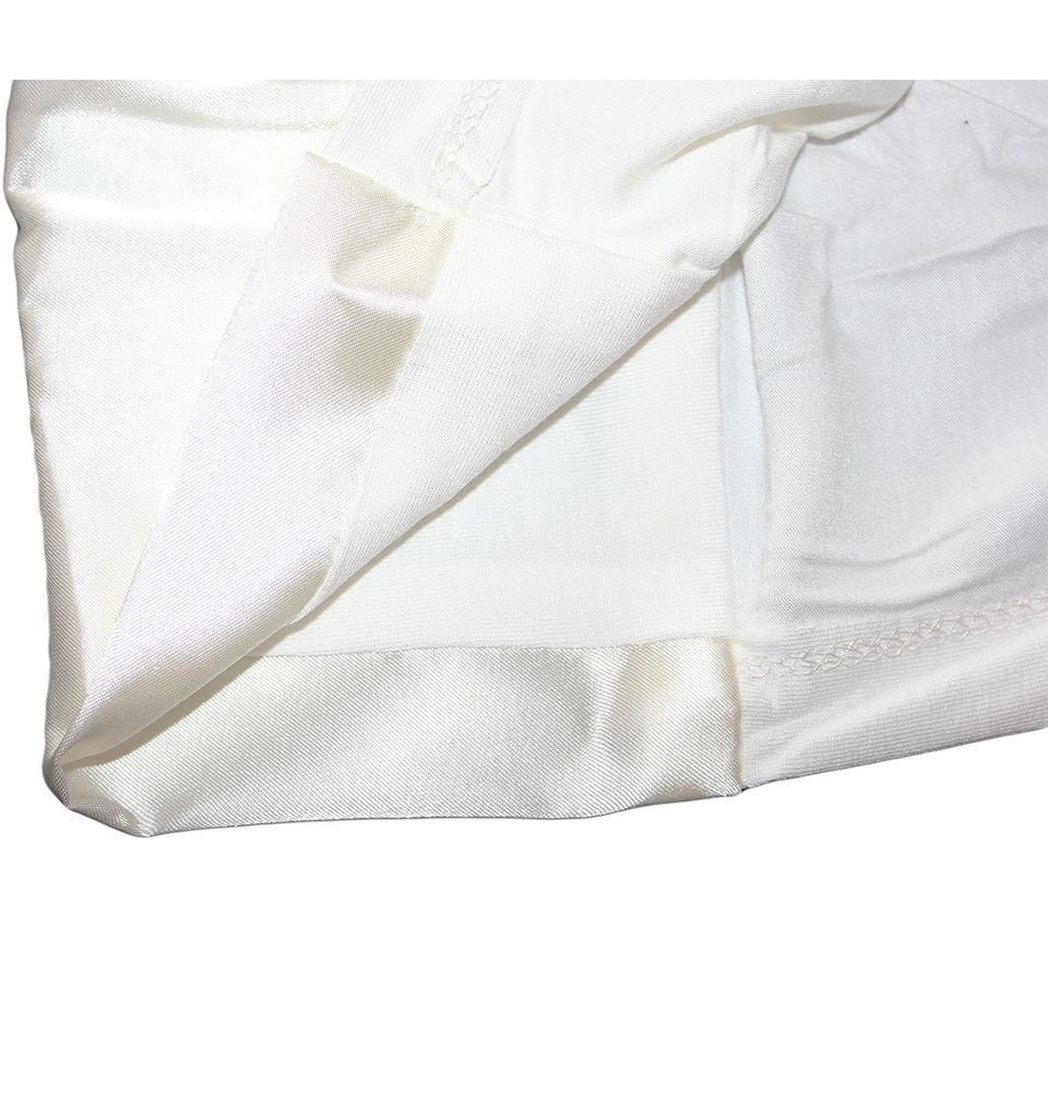 Armine Satin Hijab Bonnet Underscarf for Women - Soft Ivory Silk-Like Sleep Cap for Hair Protection & Styling - Perfect for Nighttime, Prayer & Everyday Wear