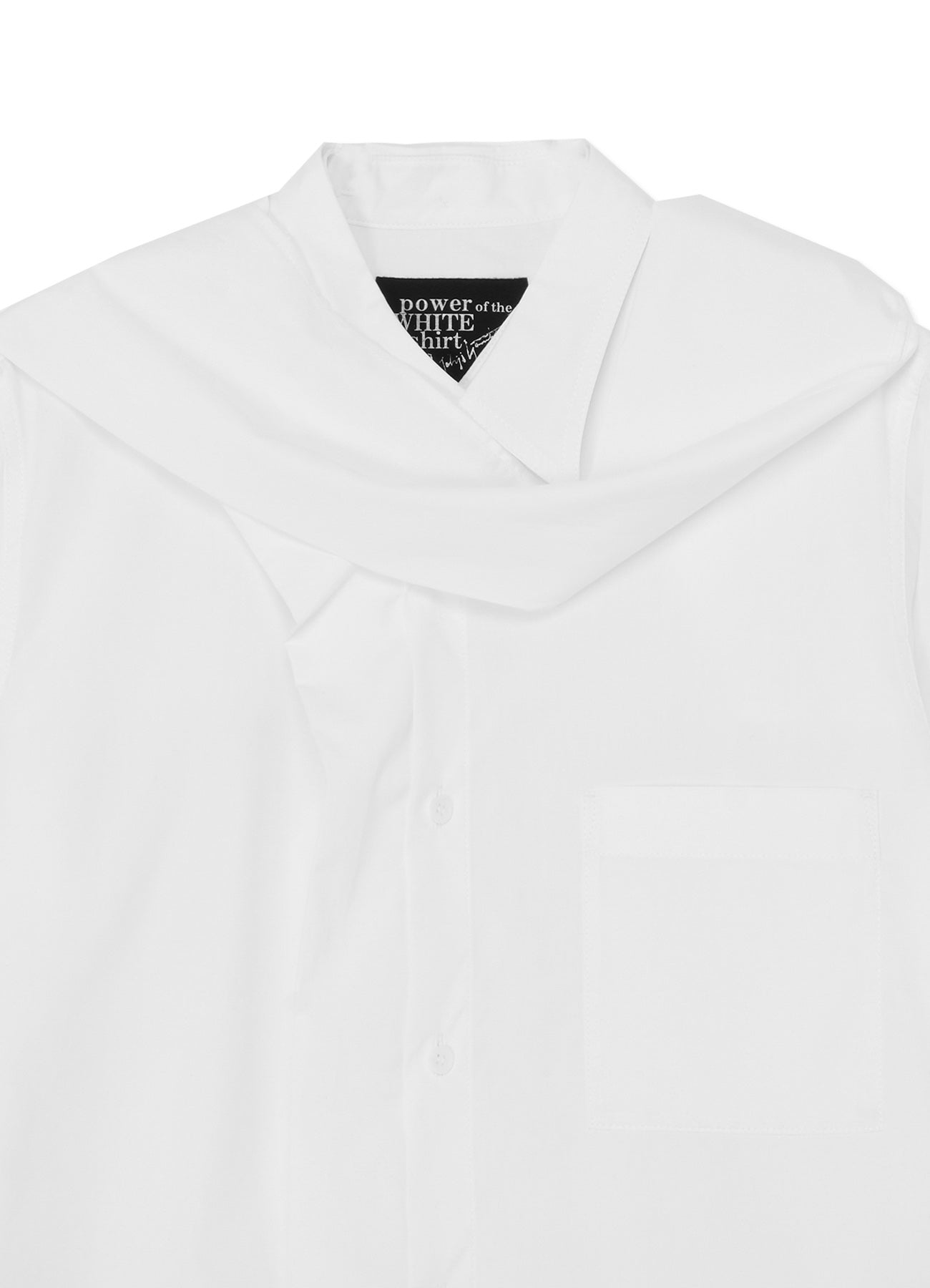Premium Cotton Broadcloth Shirt with Detachable Stole - Comfortable & Stylish Formal Wear for Office, Business Meetings & Special Occasions