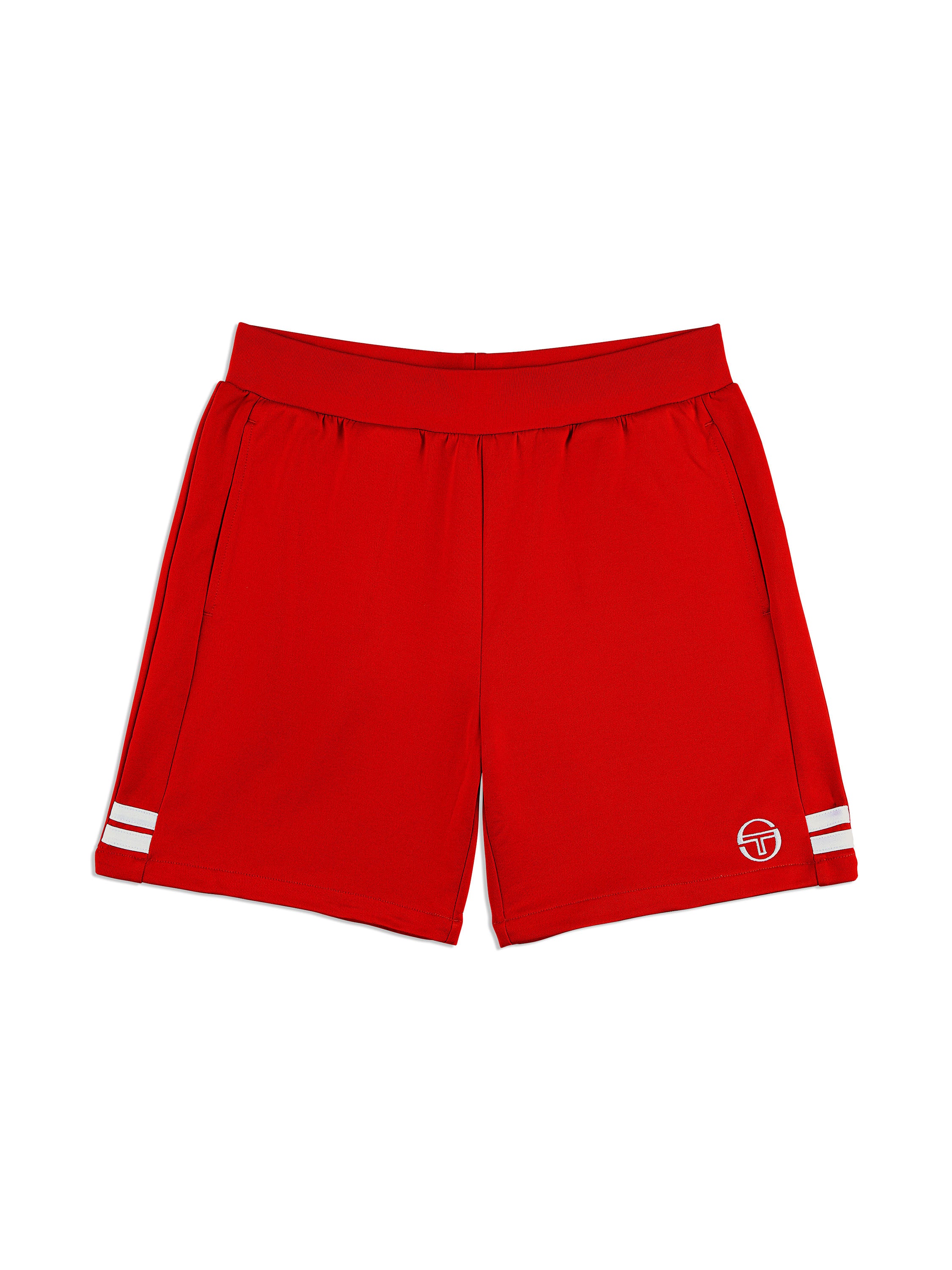 Orion Short - Adrenaline Rush/White - Comfortable & Stylish Men's Running Shorts for Gym, Workout & Outdoor Activities