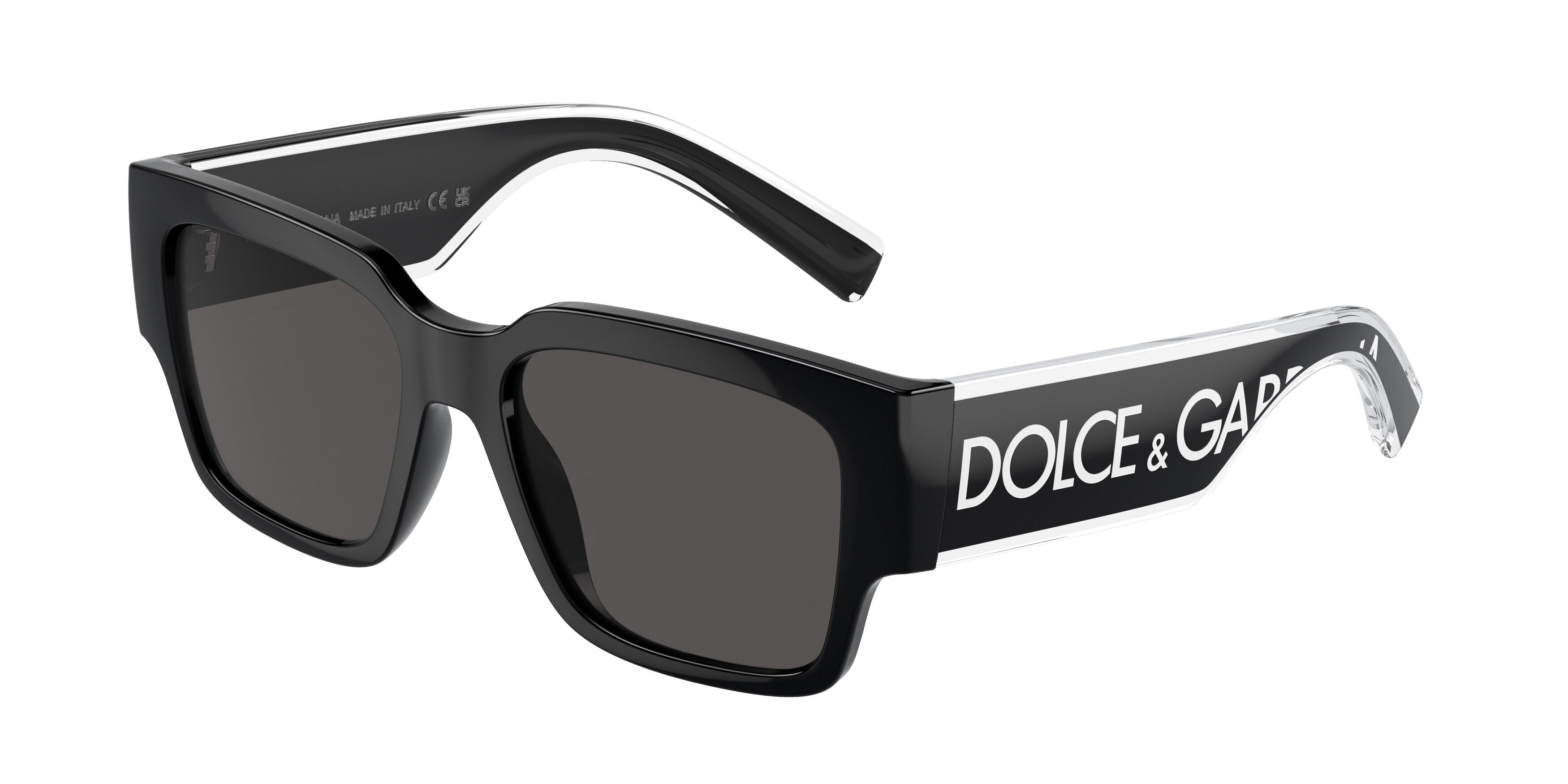 Dolce & Gabbana DX6004 Black Kids Sunglasses for Boys & Girls - UV Protection, Stylish Children's Shades for Outdoor Play, Beach & Summer Activities