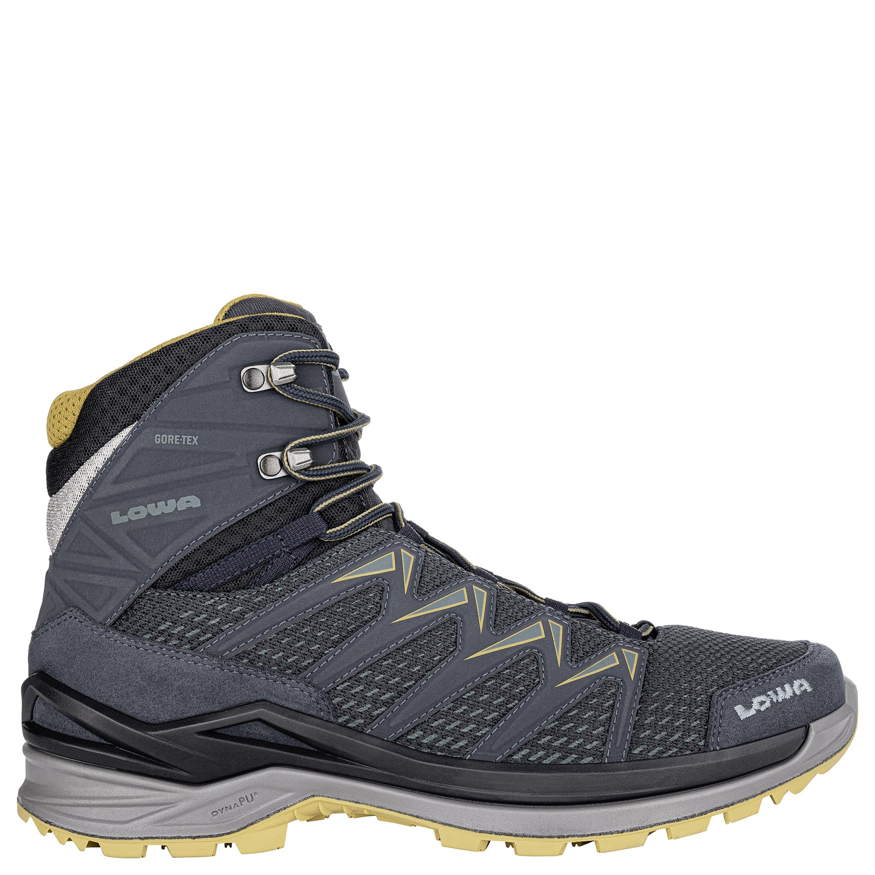 Lowa Innox Pro GTX Mid Hiking Boots for Men - Waterproof Navy Blue Size 11 - Lightweight & Durable for Outdoor Adventures, Trekking & Backpacking