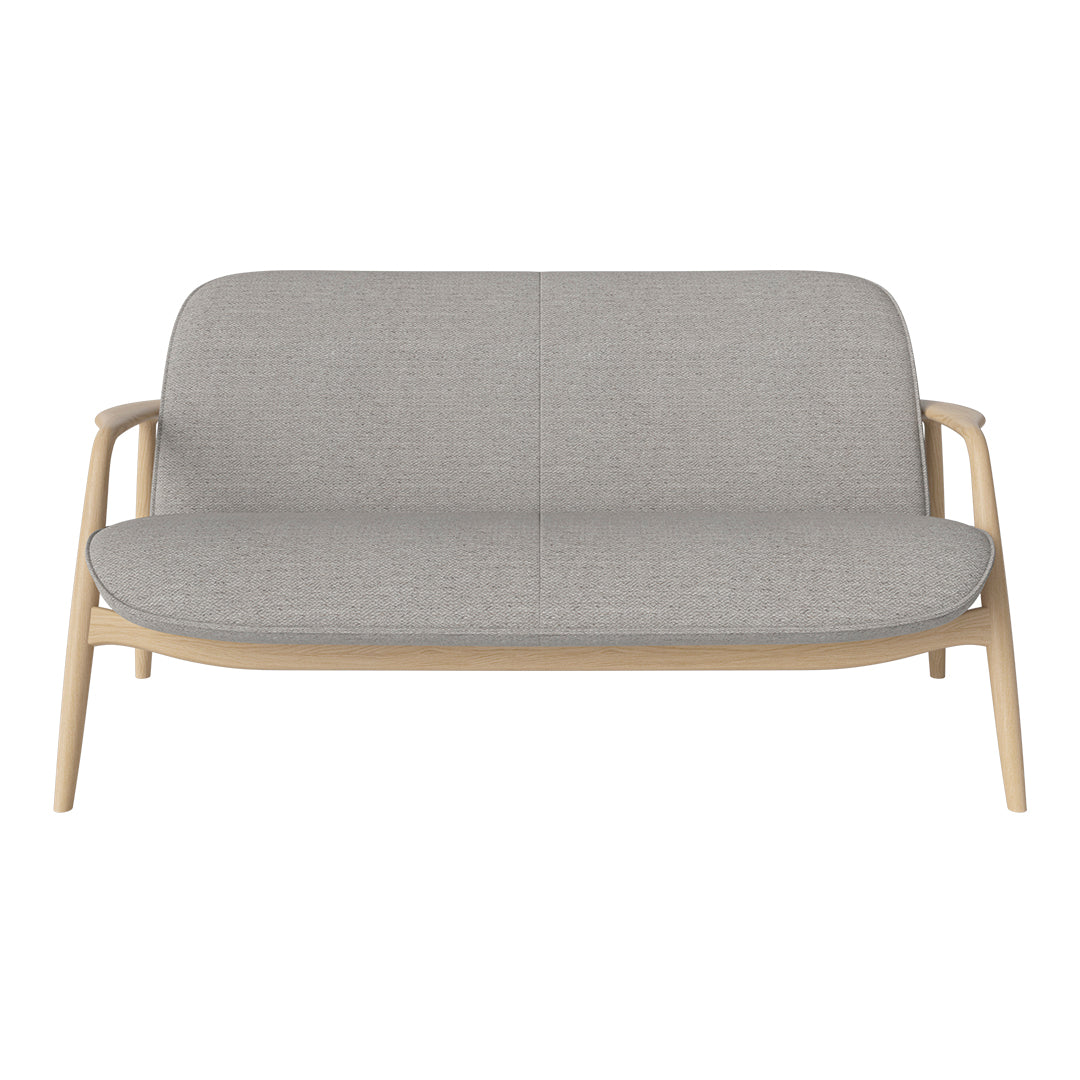 Bowie 2-Seater Sofa - Modern Fabric Living Room Couch for Small Spaces | Perfect for Apartments, Dorms & Cozy Home Decor