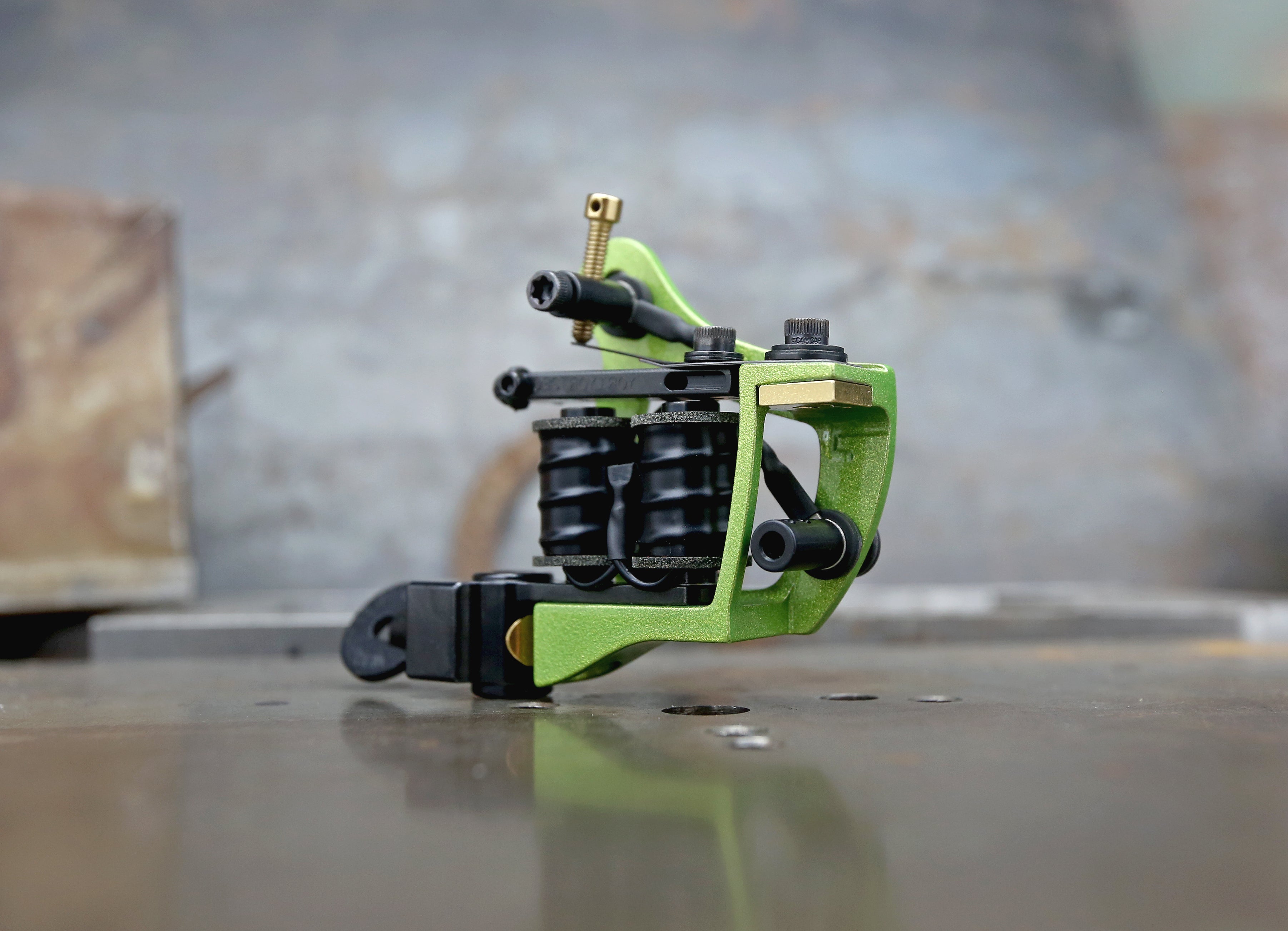 Limited Edition Mike Pike x Destroy Troy Teacup Liner - Sour Apple & Black Design | Perfect for Skateboarding, Streetwear Fashion & Collector's Display
