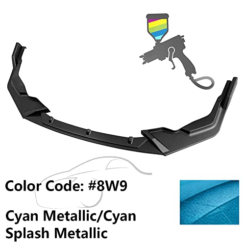 Painted #8W9 Cyan Metallic/Cyan Splash Metallic