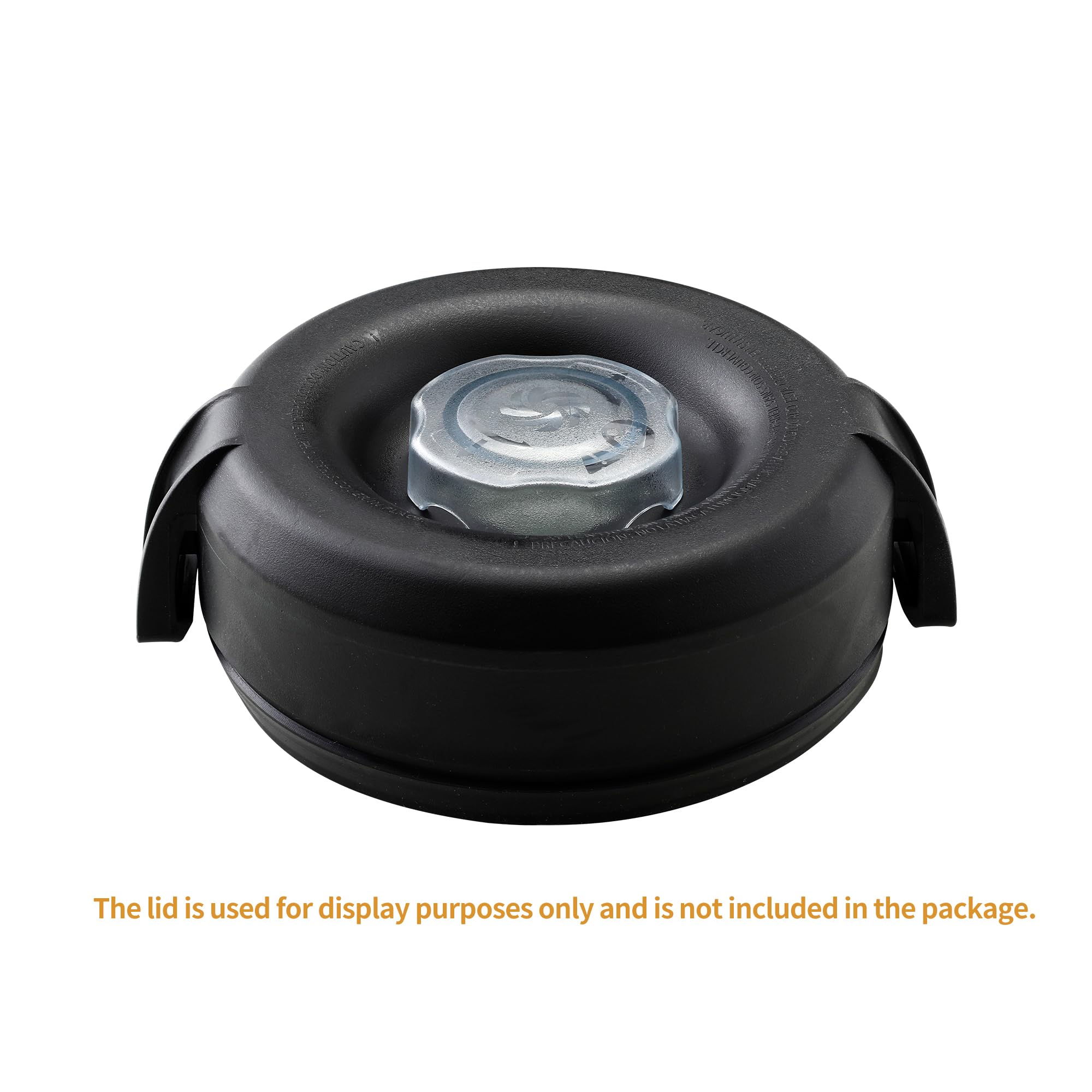 2-Pack Vitamix 64oz Low Profile Container Lid Plug Replacement - Compatible with Pro 750, VM0158, VM0103, 7500 & 300 Professional Series - Perfect for Blending Smoothies, Soups & Nut Butters