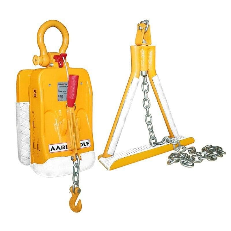 Aardwolf Type B 50 lb Capacity Heavy Duty Lifting Tool - Perfect for Warehouses, Construction, and Home DIY Projects