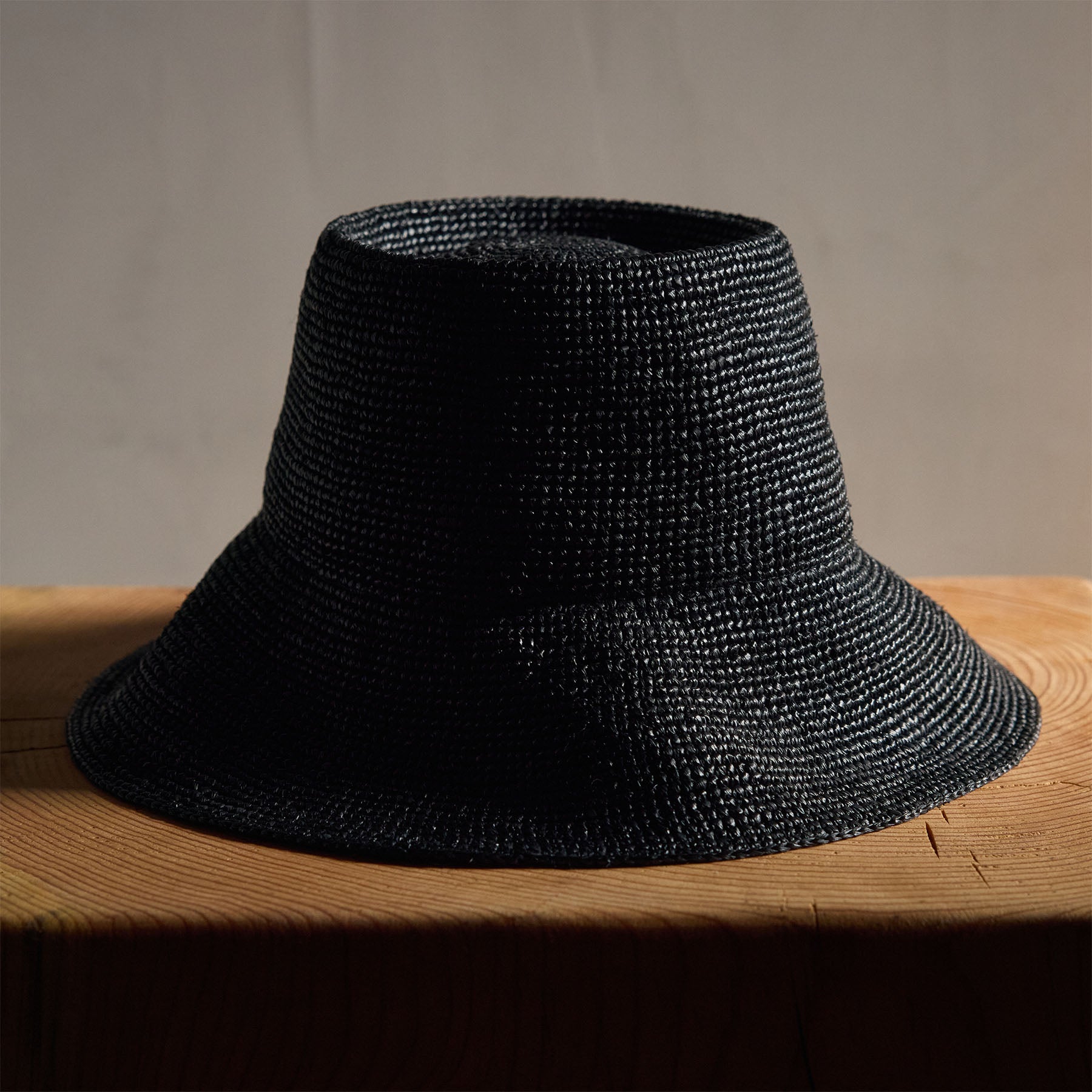 Janessa Leone Felix Black Wide Brim Fedora Hat for Women - Stylish Sun Protection for Outdoor, Beach, and Summer Fashion