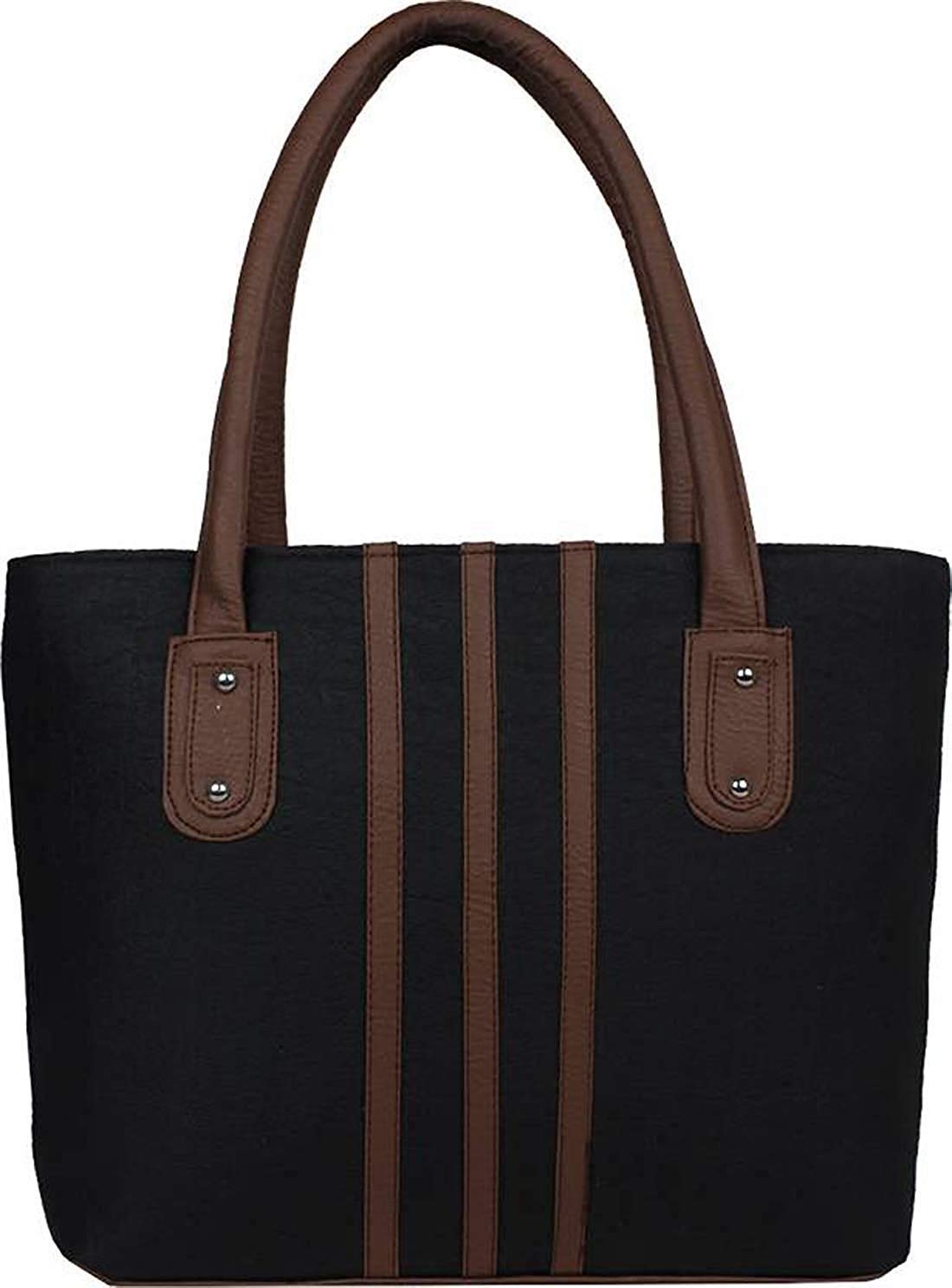 DANIES Women's Messenger Bag - Stylish Crossbody Shoulder Bag for Work & Travel - Durable Leather Handbag with Adjustable Strap (Black) - Perfect for Office, Commute & Daily Use