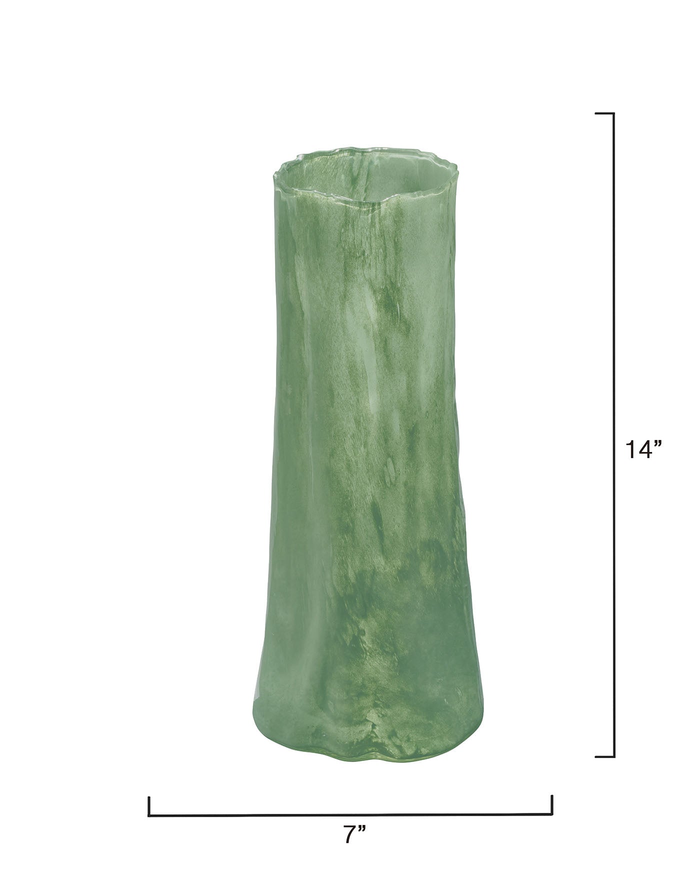 Sequoia Vase - Handcrafted Ceramic Flower Vase for Home Decor, Wedding Centerpieces & Gift Ideas - Elegant Tabletop Decor for Living Room, Dining Table, and Office Spaces
