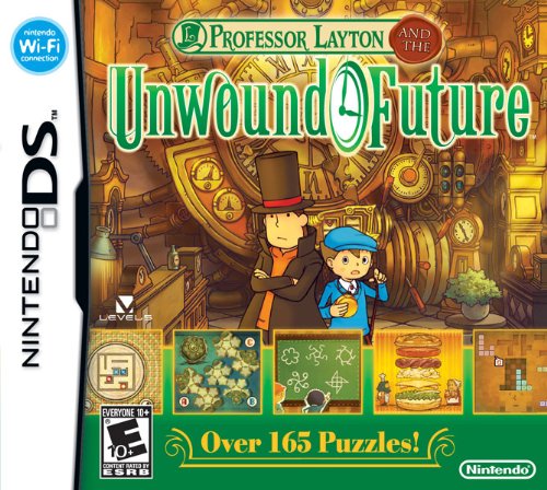 Professor Layton and the Unwound Future - Nintendo DS Game | Puzzle Adventure Mystery for Kids & Adults | Perfect for Travel & Family Game Nights