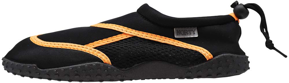 NORTY Men's Aqua Water Shoes - Slip On Quick Dry for Swimming, Beach Walking & Water Sports (Runs Small, Size Up) - Perfect for Pool, Surfing & Outdoor Activities