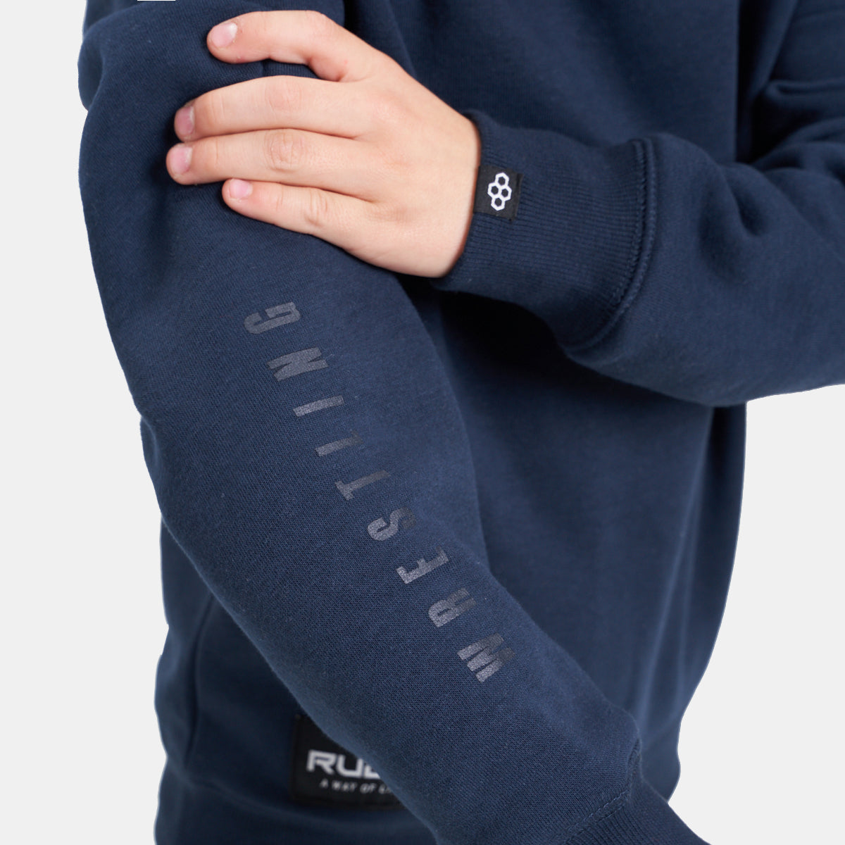 RUDIS Super Soft Fleece Youth Wrestling Crewneck Sweatshirt - Comfortable & Warm for Training, Matches & Everyday Wear