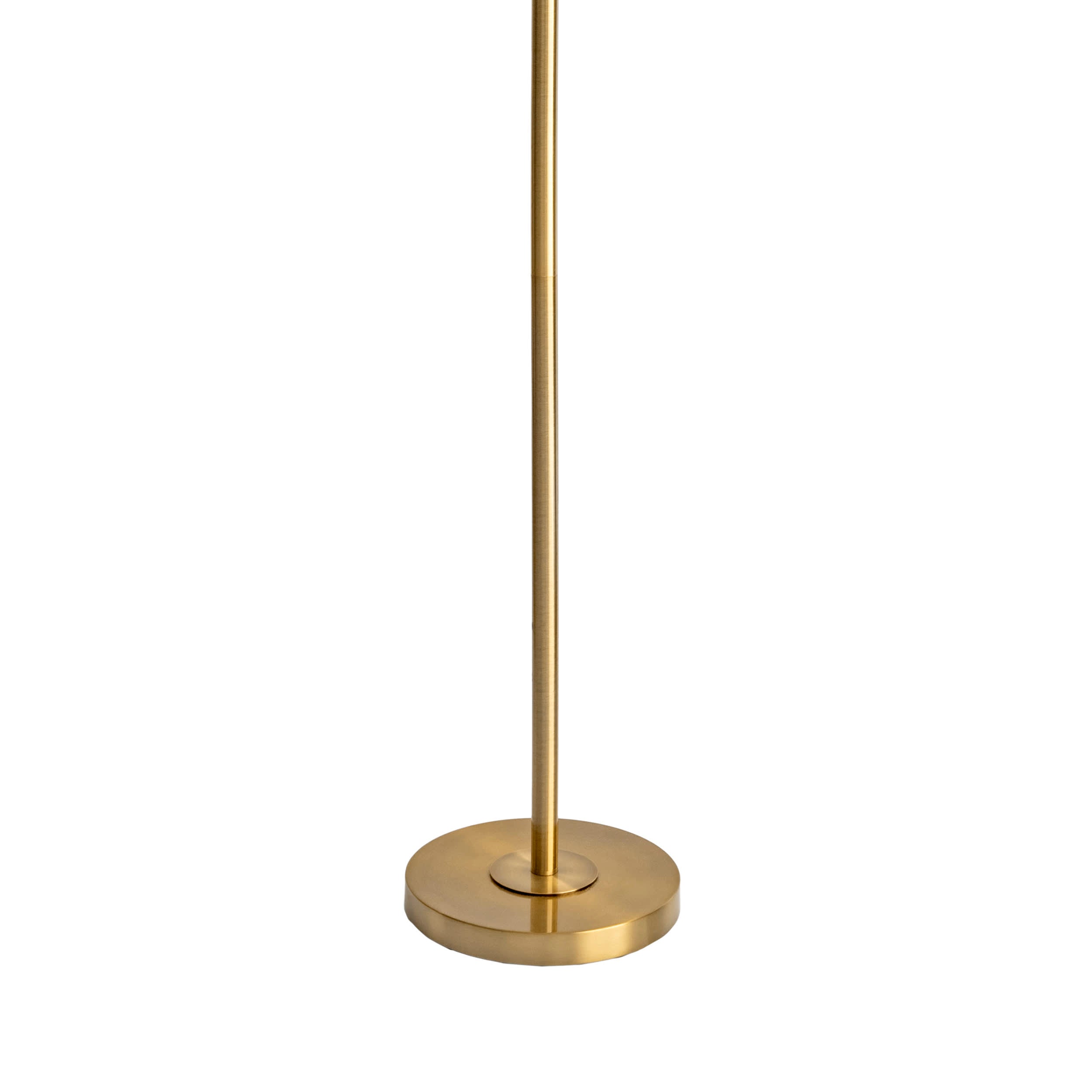 63 Inch Gold Marble Pearl Metal Floor Lamp - Modern Standing Light for Living Room, Bedroom & Office Decor