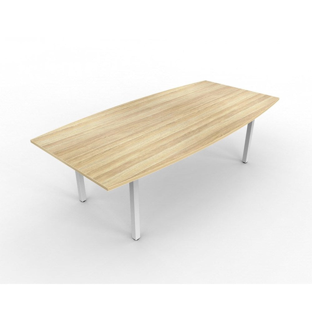 Premium Cubit Boardroom Conference Table 2400 - Large Executive Meeting Table for Office, Conference Room & Corporate Events - Durable & Stylish Design
