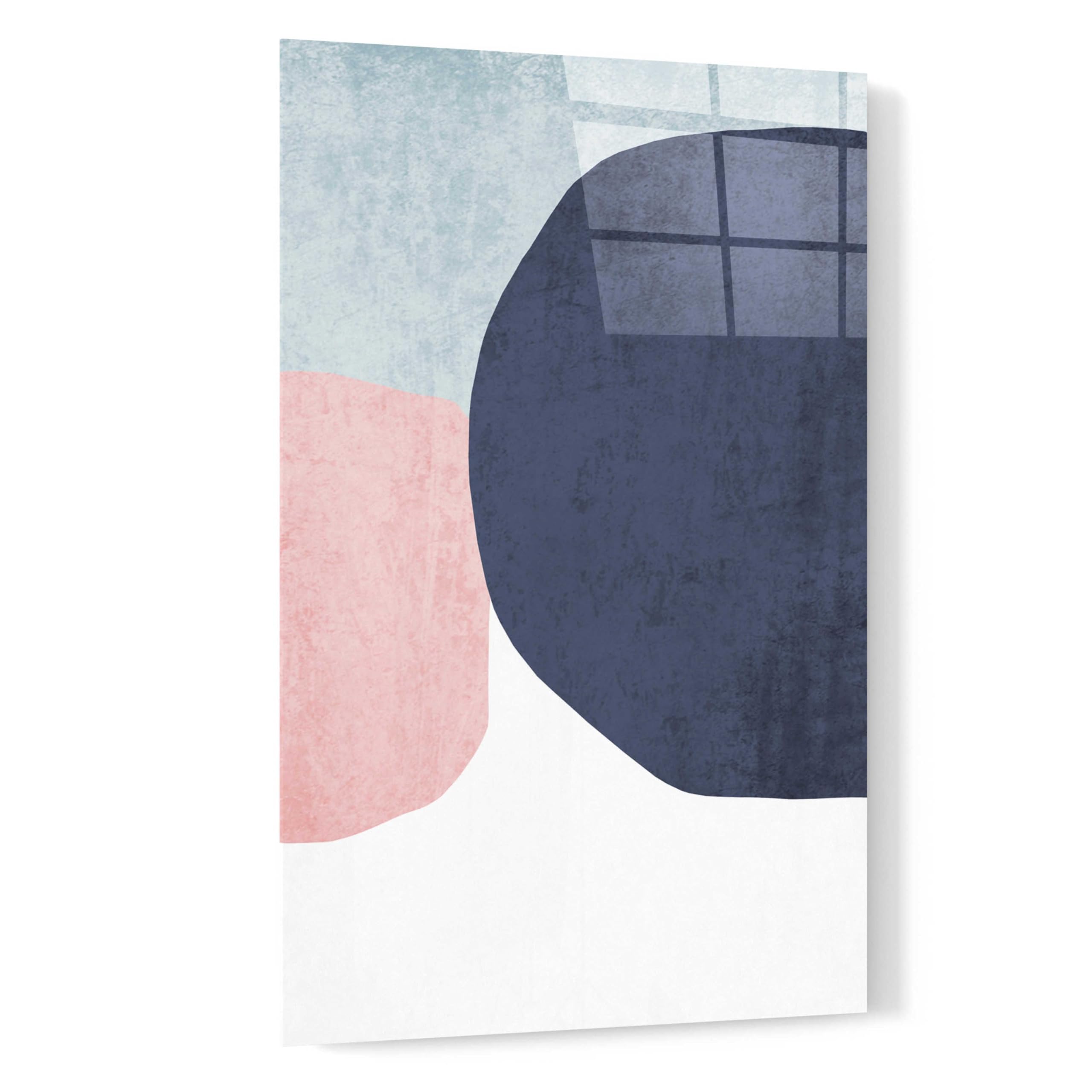 Minimalist Geometric 5 Acrylic Glass Wall Art by Irena Orlov - 16x24 Inches Modern Home Decor - Perfect for Living Room, Bedroom or Office Wall Decor