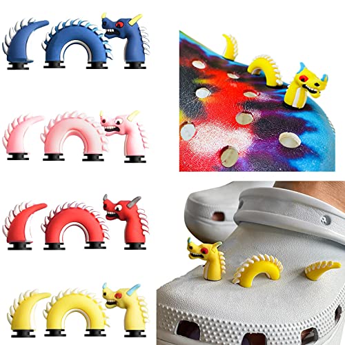 2022 Cute Bamboo Hole Shoe Charms - PVC Flower Shoe Buckle DIY Decorations for Fashionable Shoe Accessories | Perfect for Party Gifts, Casual Wear & Trendy Outfit Matching
