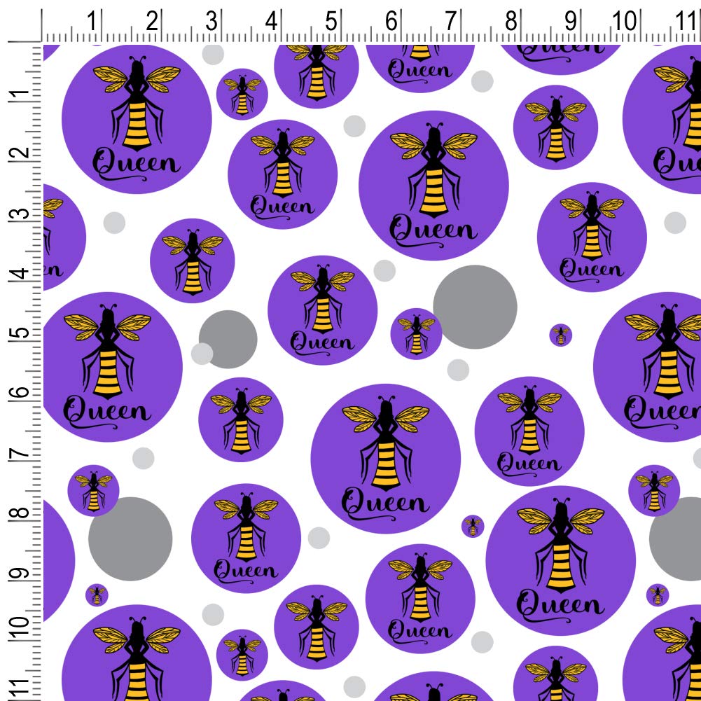 Queen Bee Gift Wrap Wrapping Paper Roll - 15