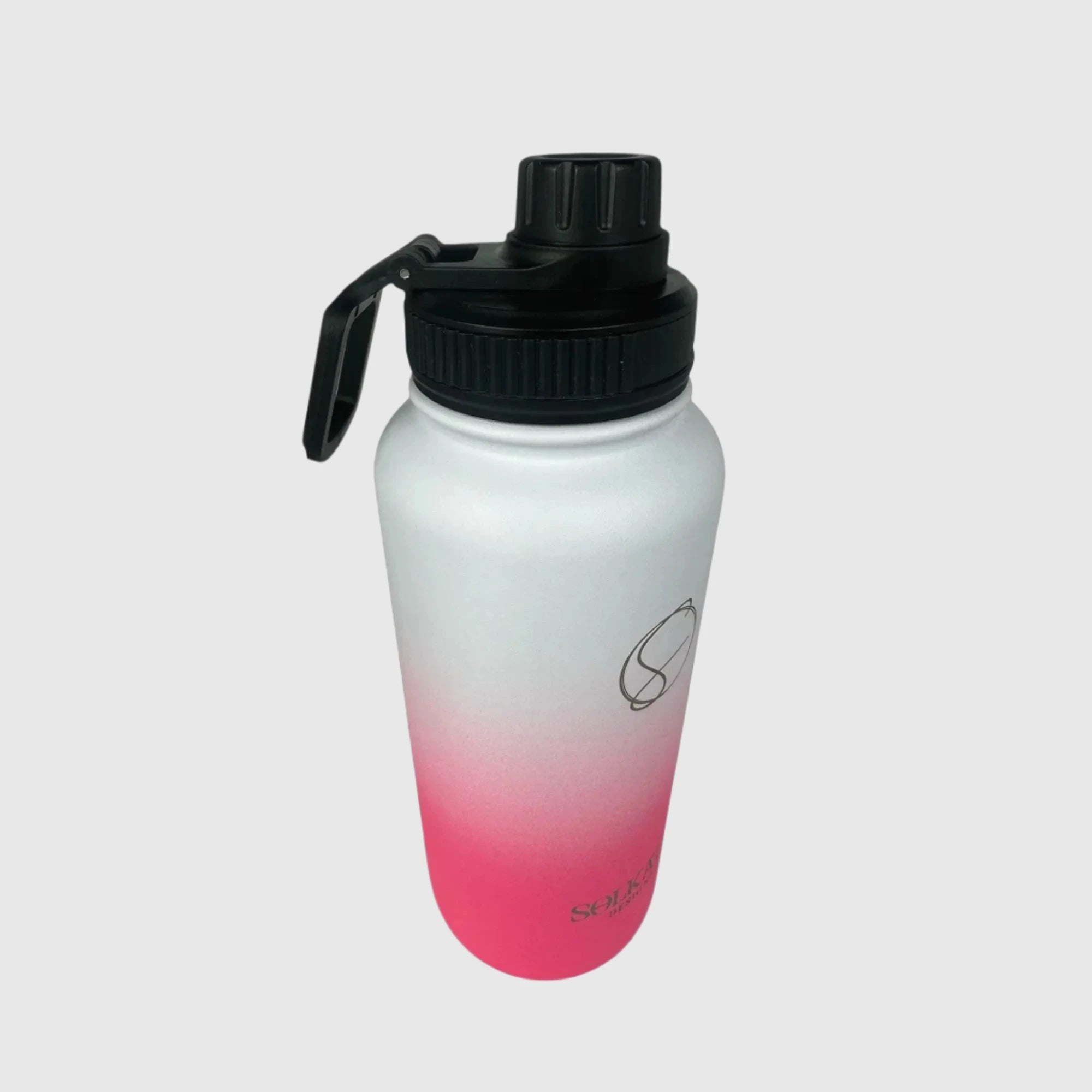Premium Hot Pink Insulated Stainless Steel Water Bottle 32oz (950ml) - Leakproof & BPA-Free for Gym, Hiking & Outdoor Activities