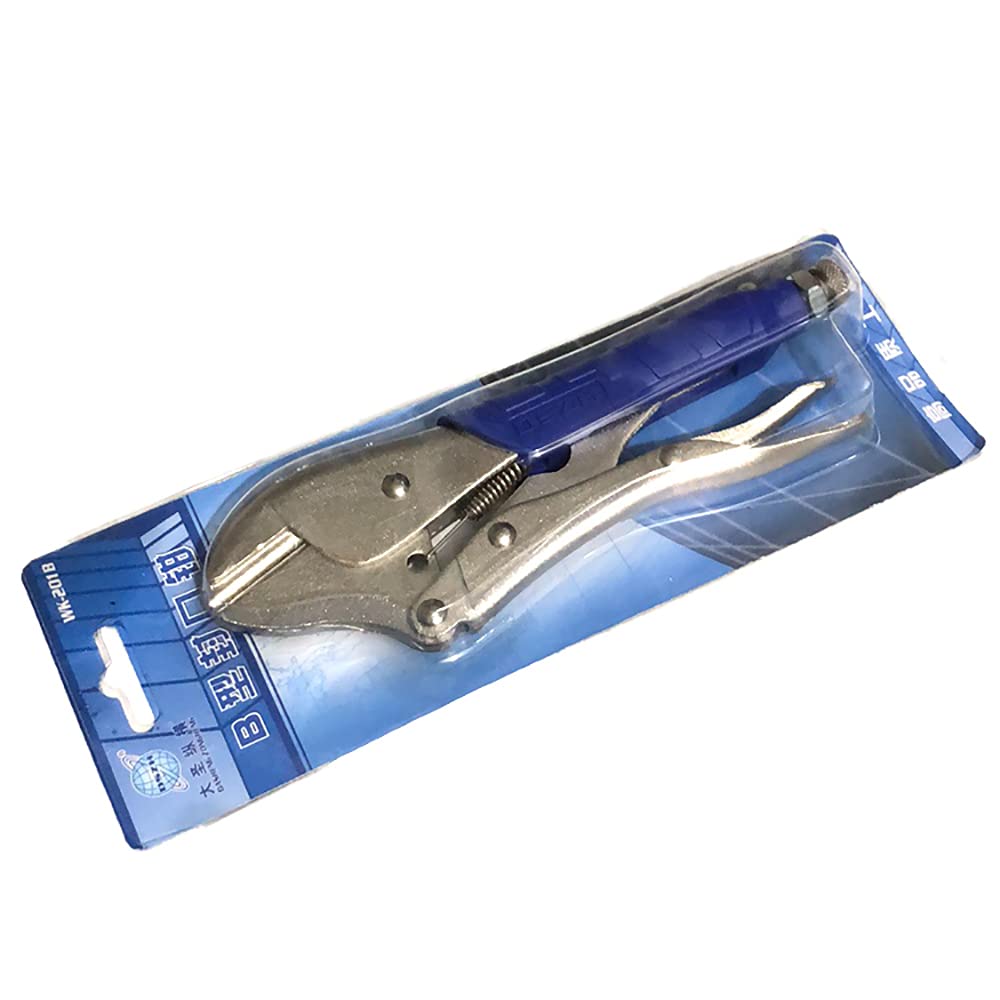WK-201B 0-8MM Metal Tube Brass Sealing Pliers Multitool - Heavy Duty 45 Steel Pipe Clamp & Copper Pipe Crimp Tool for Plumbing, HVAC, and DIY Projects
