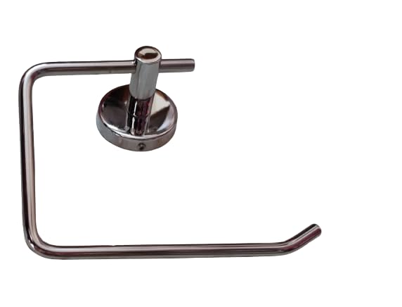 NTCD Lotus Towel Ring - Chrome Finish Bathroom Accessory for Modern & Luxury Home Decor - Perfect for Bathrooms, Powder Rooms & Spa Settings