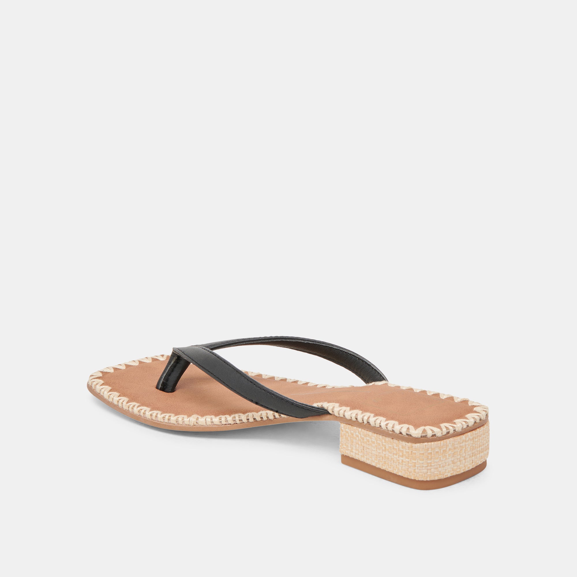 Barty Black Leather Sandals for Women - Comfortable & Stylish Summer Footwear for Beach, Walking, and Casual Outfits