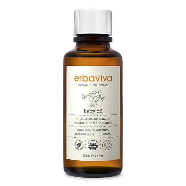 Organic Baby Oil for Sensitive Skin - 100% Natural & Hypoallergenic - Perfect for Massage, Moisturizing & Diaper Rash Prevention