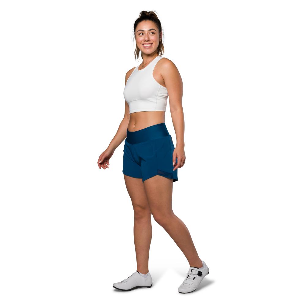 Women's Sugar Active 4 Running Shorts - High Waist Yoga Workout Shorts for Women - Breathable Quick Dry Athletic Shorts for Gym, Jogging & Fitness Training
