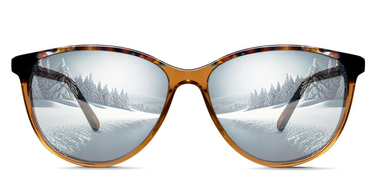 Brooks Women's Prescription Tinted Sunglasses - UV Protection & Polarized Lenses for Driving, Running, and Outdoor Activities