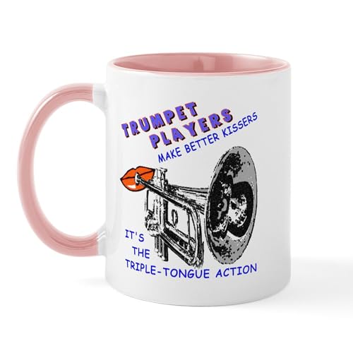 White/Pink Inside - Trumpet Kissers Mug