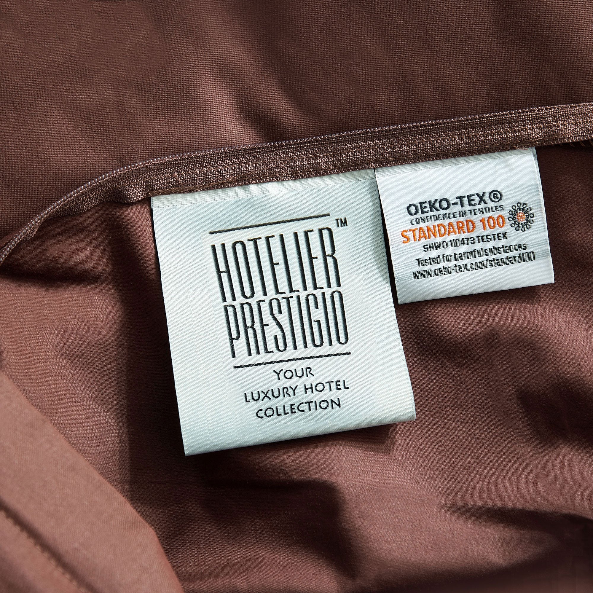 Luxury Hotelier Prestigio™ Bruno Quilt Cover Set with Tawny Border - Premium Bedding for Master Bedroom & Guest Room Decor