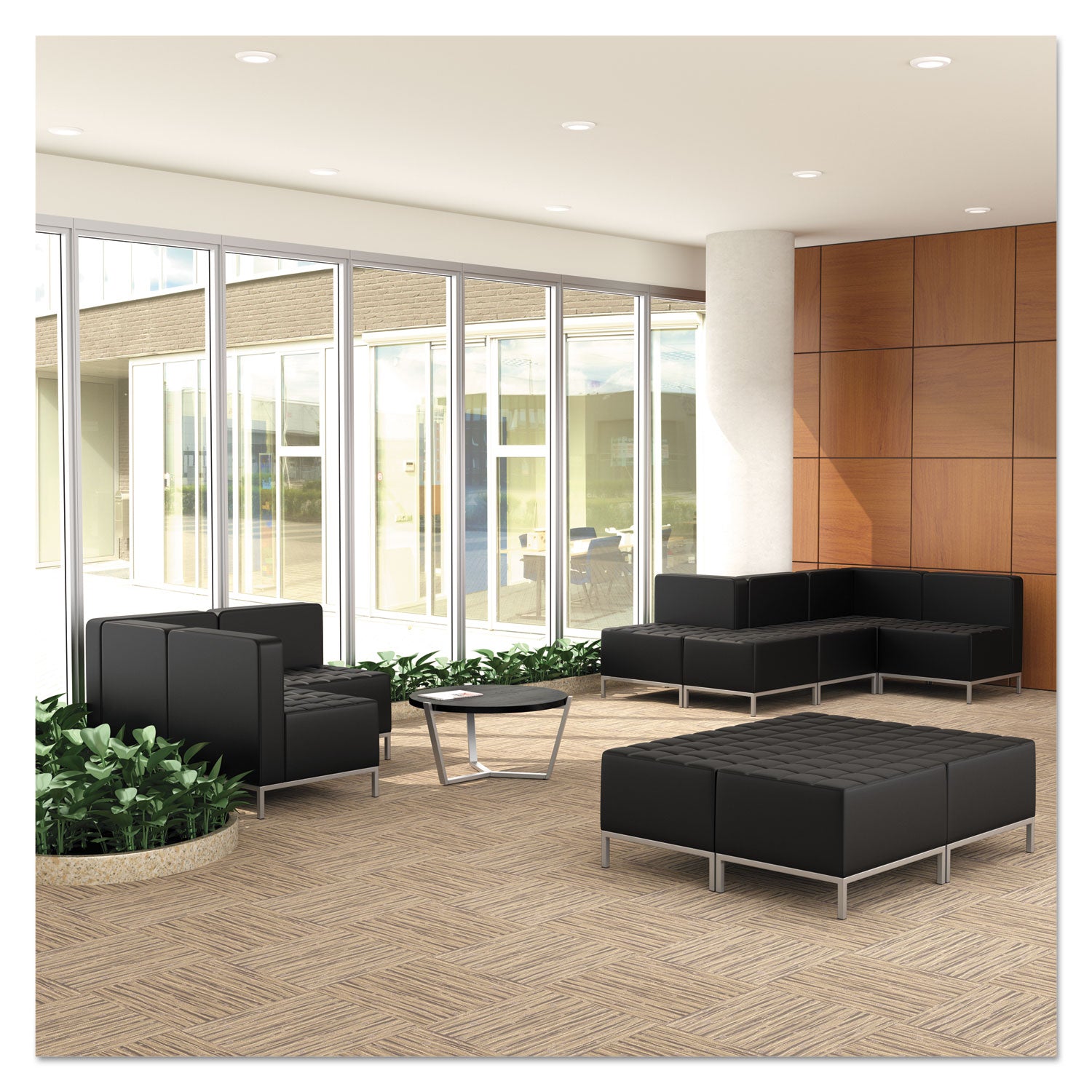 Alera QUB Series Ottoman - 26.38