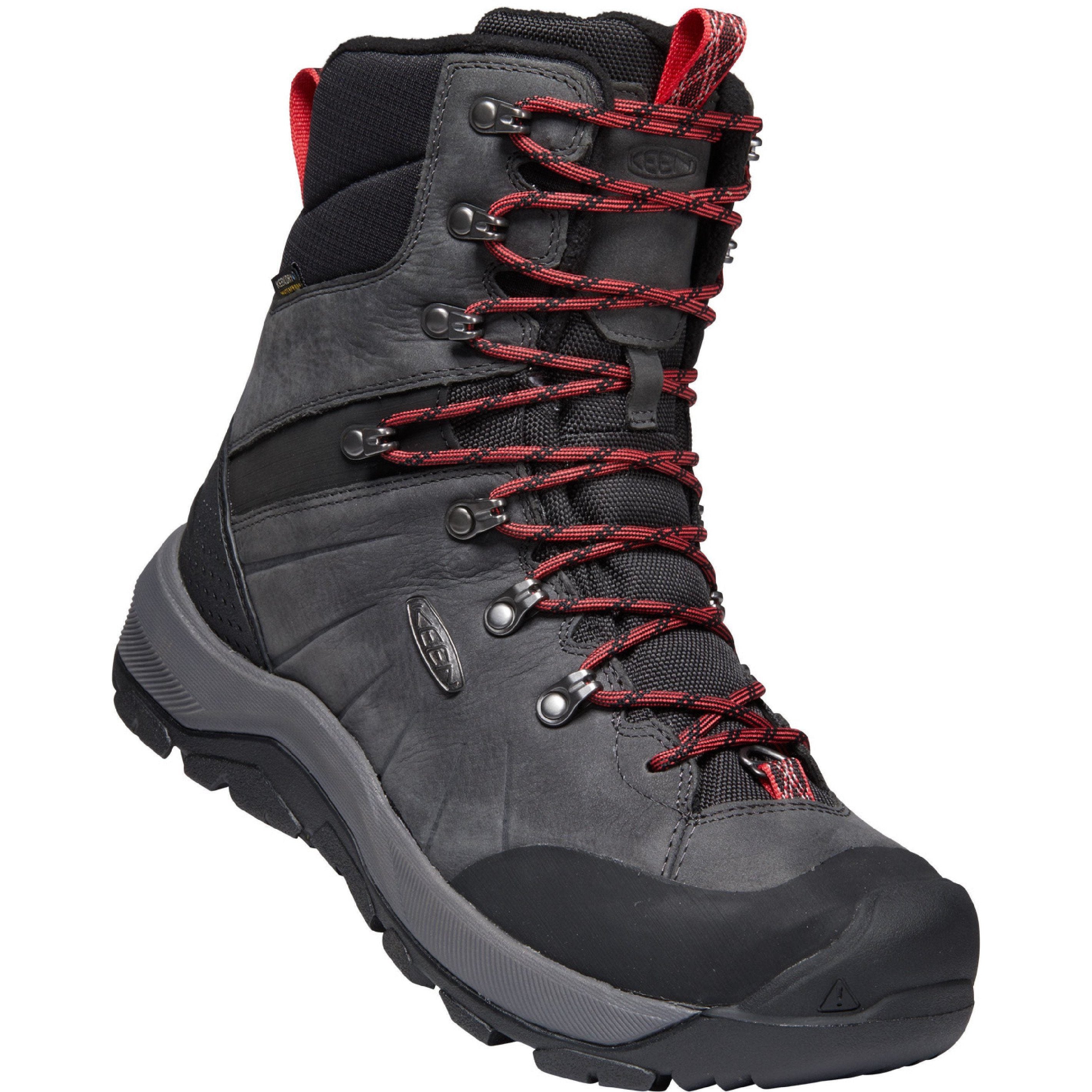 KEEN REVEL IV HIGH POLAR Boots for Men - Waterproof Winter Snow Boots with Magnetic Closure | Hiking, Snowshoeing & Cold Weather Outdoor Activities