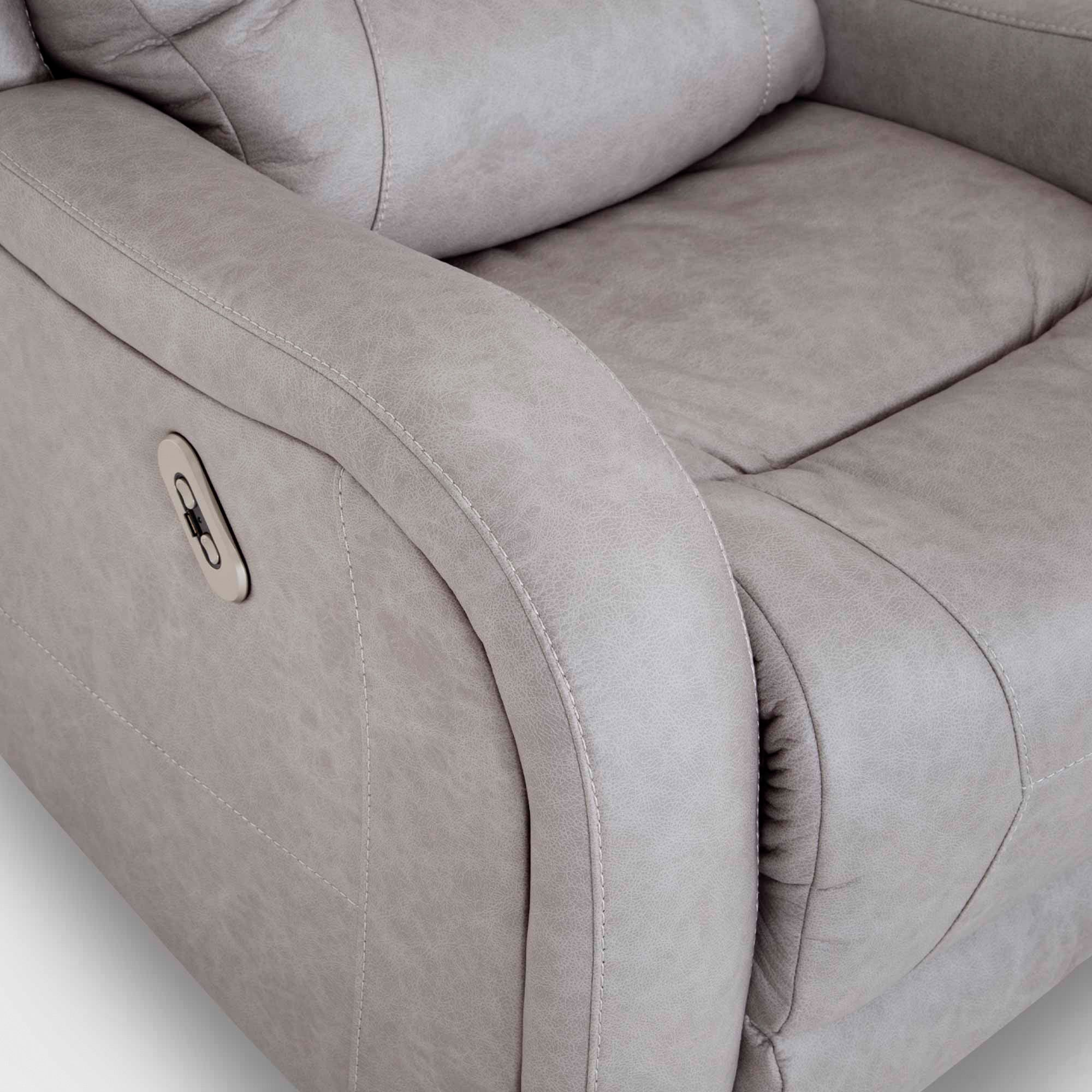 Lombard Power Rocker Recliner Chair - Electric Lift Reclining Sofa with Massage & Heat - Perfect for Living Room, Home Theater, and Elderly Comfort