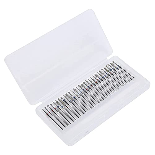 Professional Nail Grinding Head Set - Electric Manicure Drill Bits & Polisher Accessories for Salon & Home Nail Care | Perfect for Acrylic, Gel, Natural Nails & Pedicures