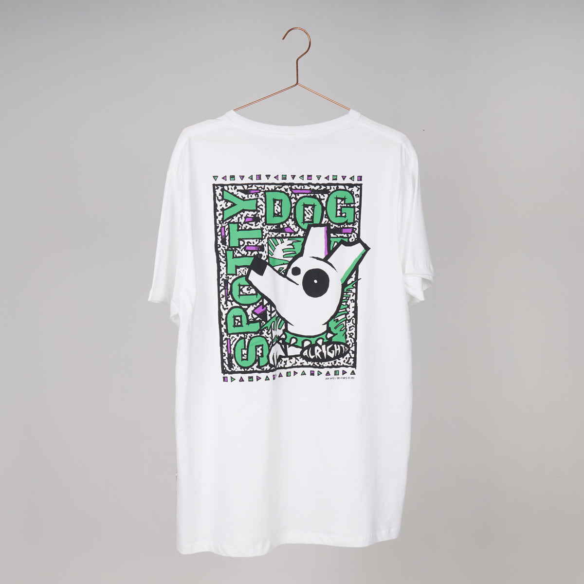 Loco Labs x Spotty Dog Graphic T-Shirt by Tom Moyse - Cool Casual Cotton Tee for Men & Women - Perfect for Streetwear, Gifts, and Everyday Fashion