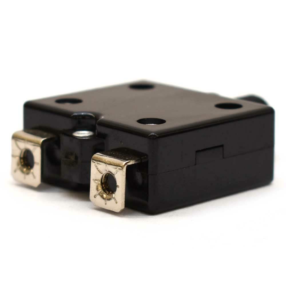 Carling 4A Black Press-to-Reset Boat Circuit Breaker - Marine Electrical Protection for Boats, Yachts & RVs | Waterproof & Durable Design for Harsh Marine Environments