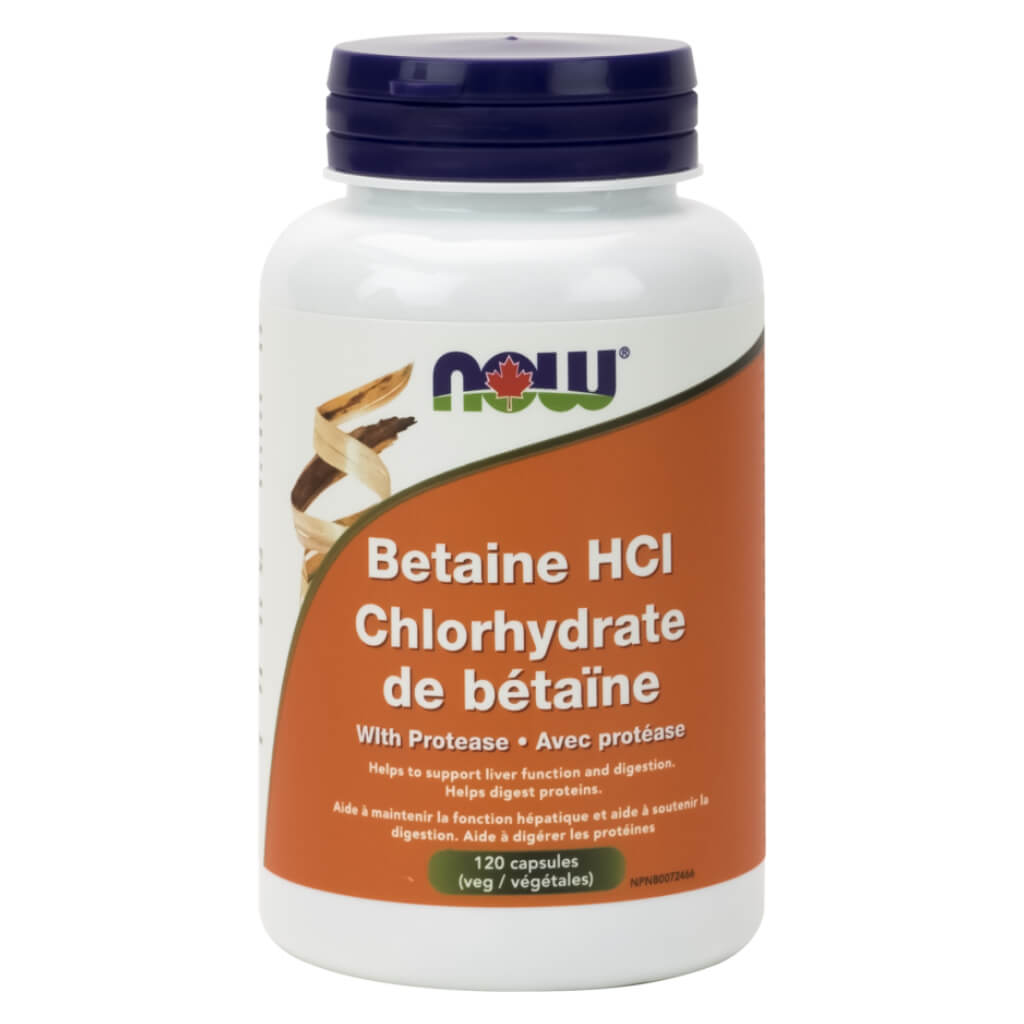 648mg Betaine HCl with Protease Supplement - Supports Digestion & Stomach Acid Balance - Ideal for Gut Health & Enzyme Support