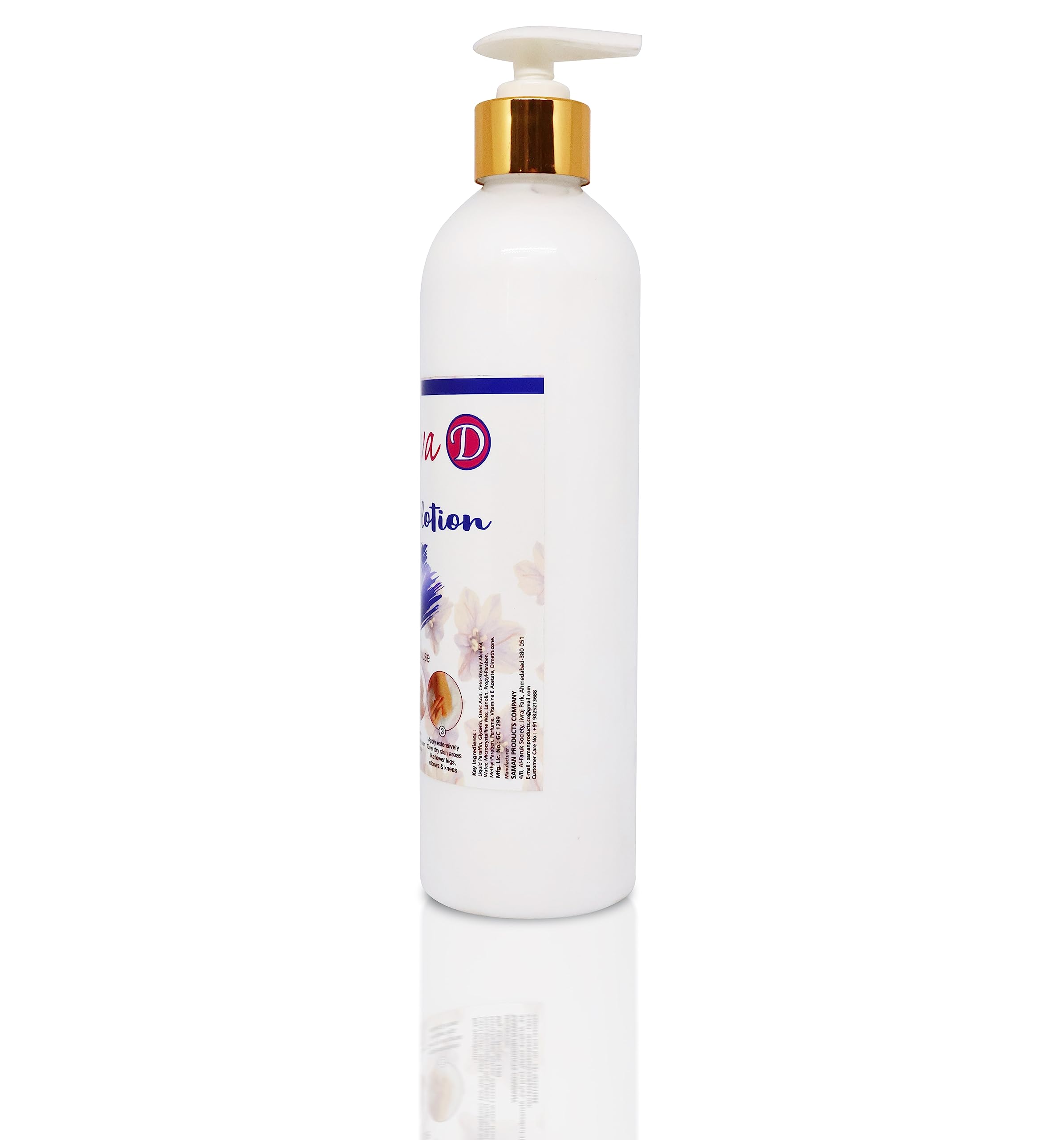 Daniya Moisturizing Body Lotion for Dry Skin - 16.9oz (500ml) - Hydrating & Nourishing Cream for Women & Men - Perfect for Daily Use, After Shower & Before Bed