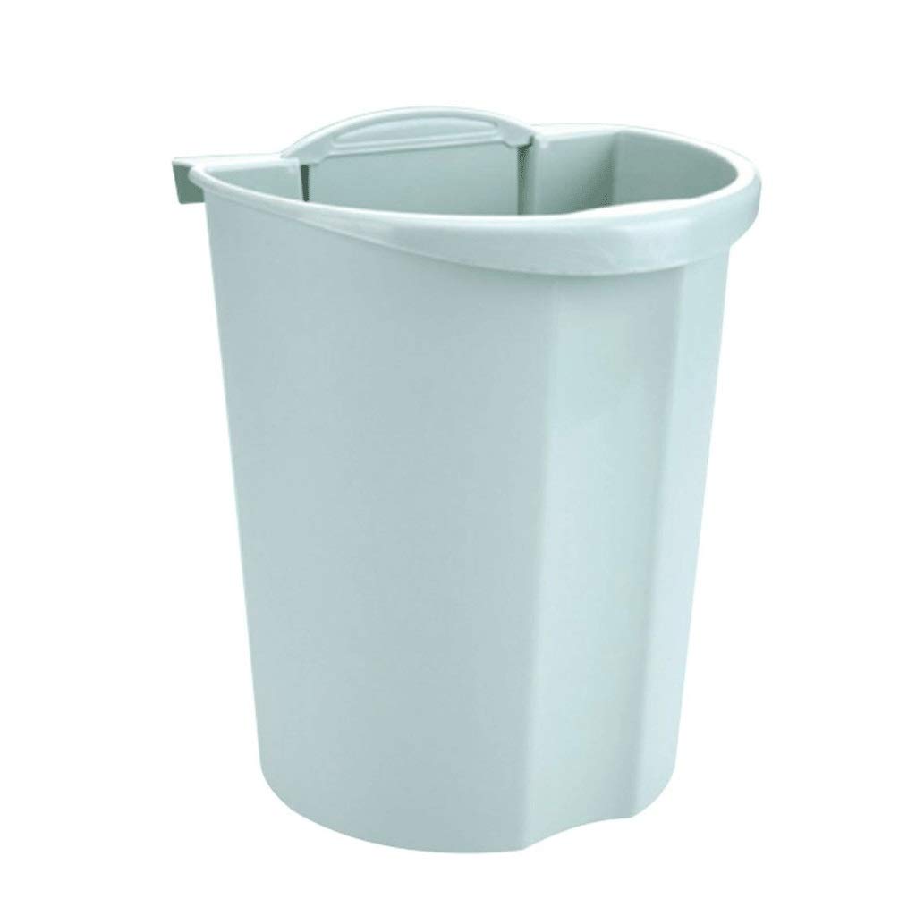 ZNZN Hanging Trash Can for Kitchen Cabinet Door - Compact Under Cabinet Waste Bin with Strong Hook, Space-Saving Green Garbage Can - Perfect for Small Kitchens, Bathrooms, RVs & Dorm Rooms