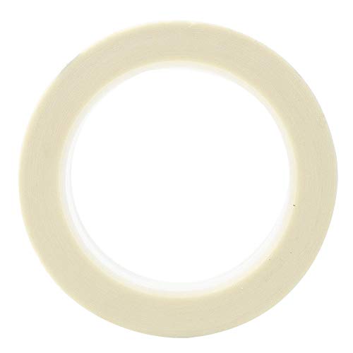 High Strength Fiberglass Tape - Heat Resistant, Single Sided Adhesive Cloth Tape (15mm x 30m, White) for HVAC Duct Sealing, Pipe Insulation & Automotive Repairs