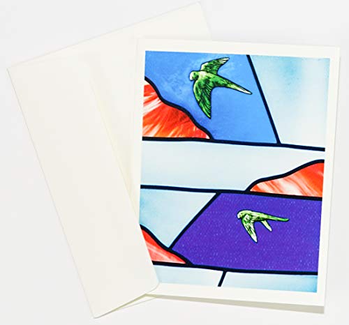 Parrots in Flight