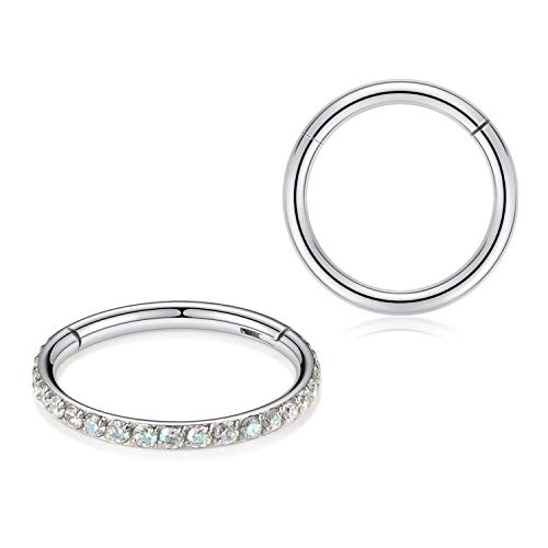 Style1:Silver with AB CZ